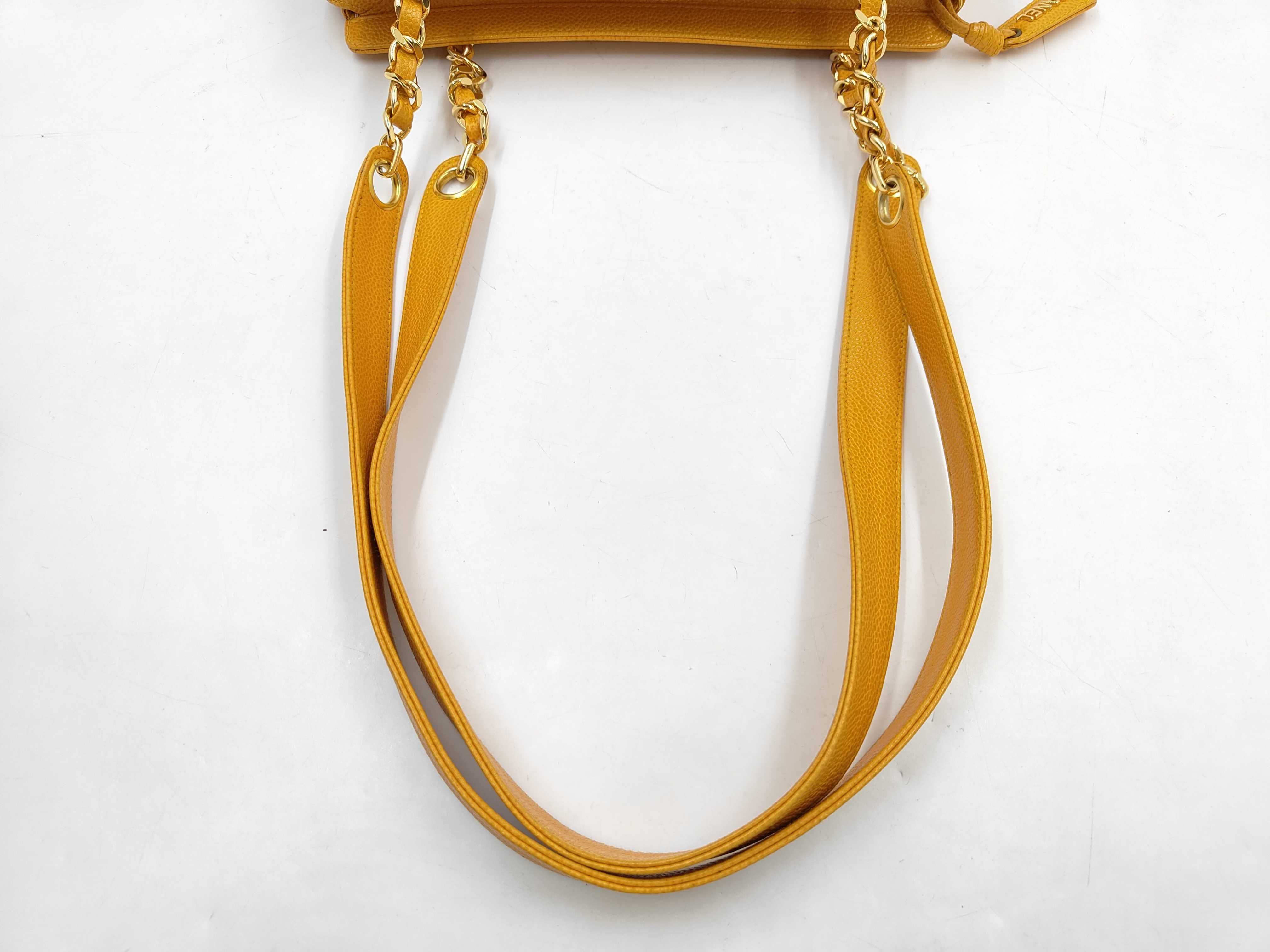 Triple Coco Caviar Skin Chain Shoulder Bag — view 5