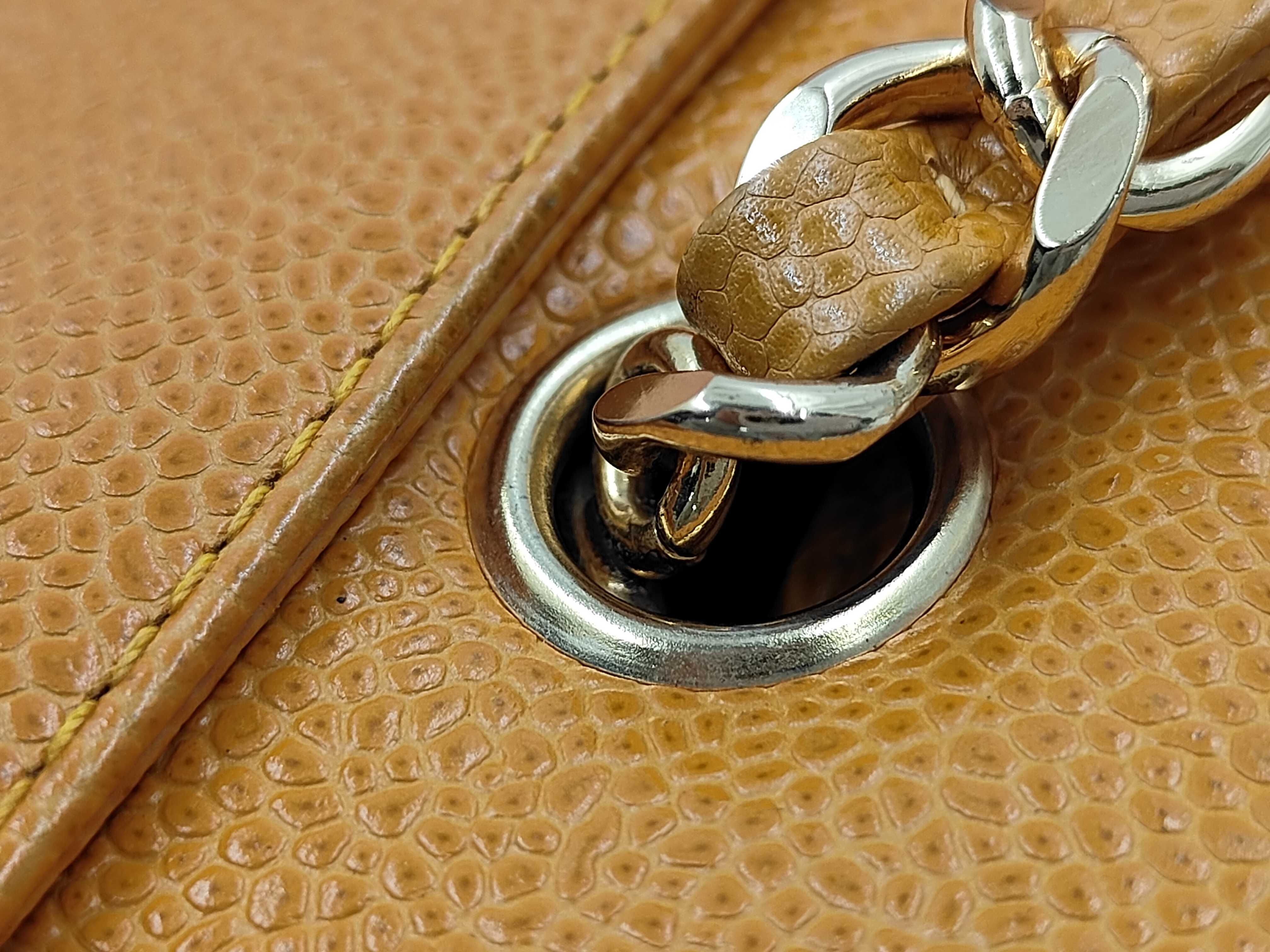Triple Coco Caviar Skin Chain Shoulder Bag — view 9