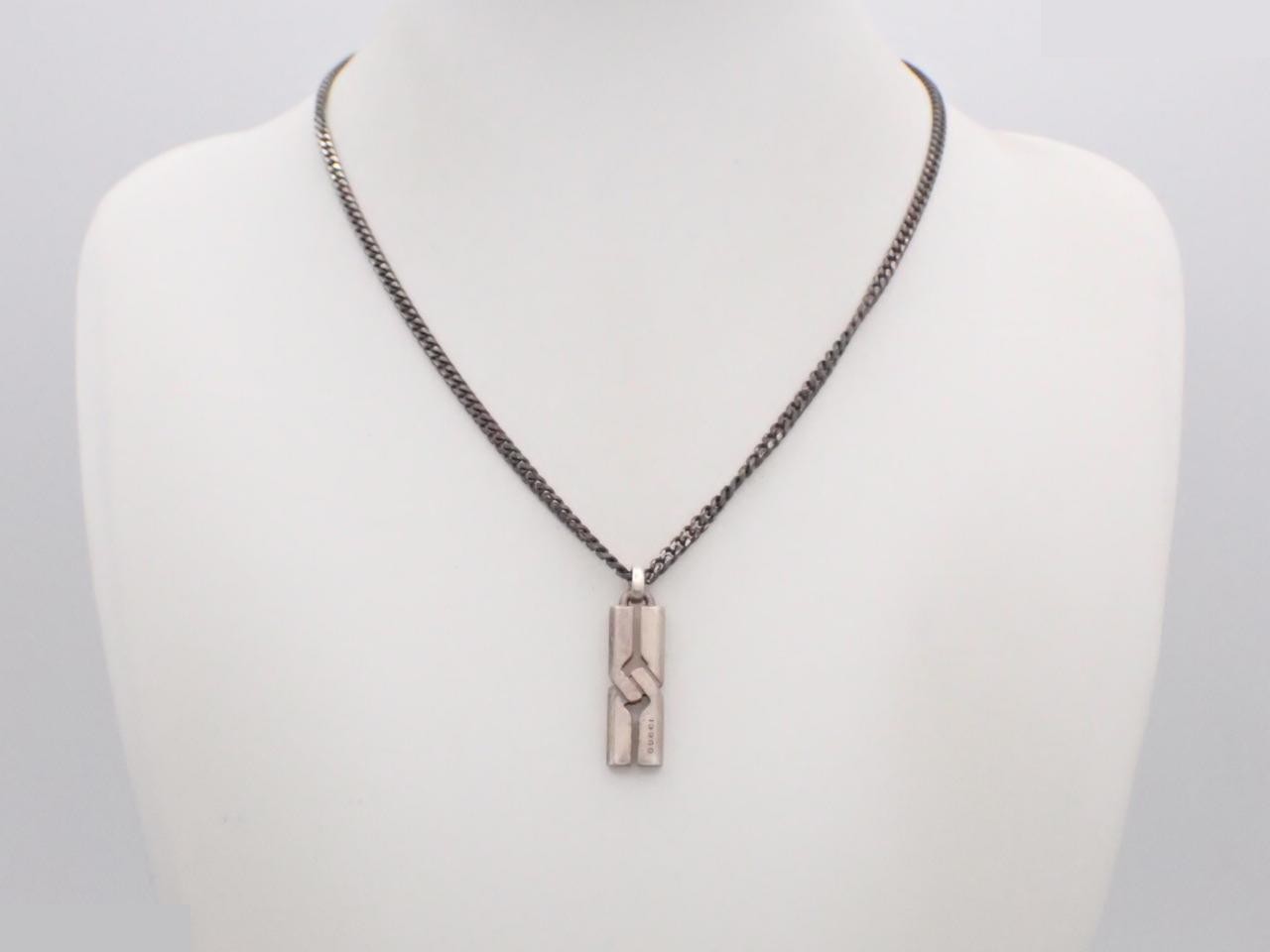 Knot Infinity Necklace, chain approximately 50cm, 925 sterling silver, 21.8g — view 3