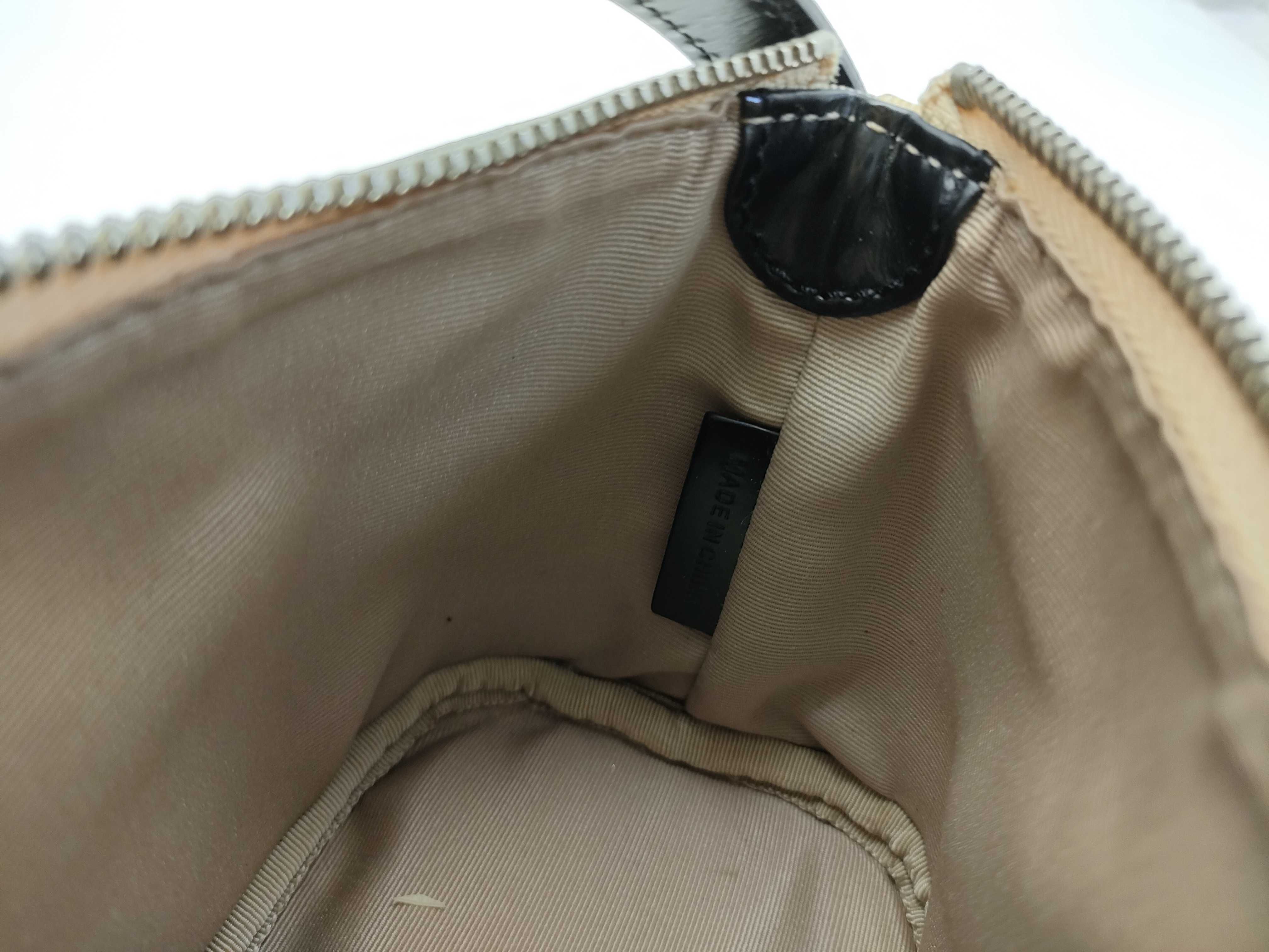 Nova Check Leather x PVC Accessory Pouch Handbag Pouch — view 12