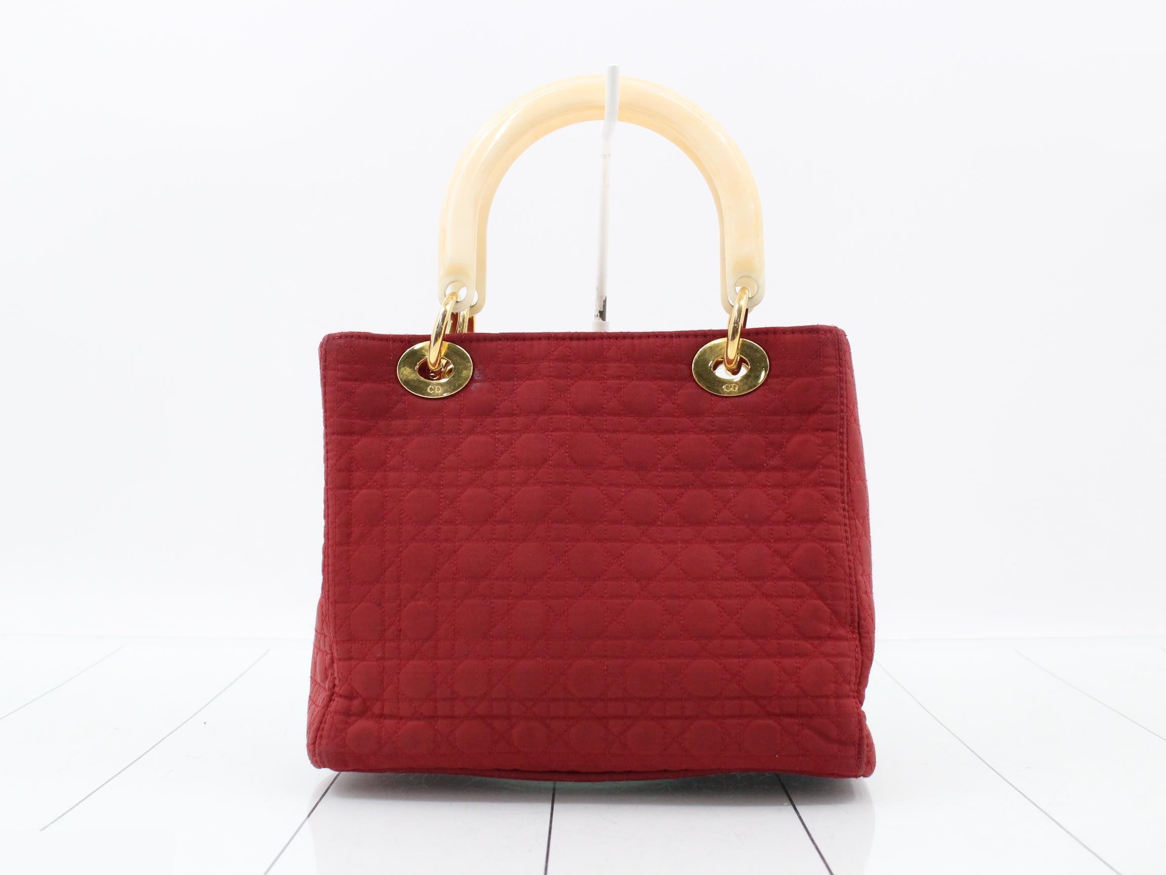 Lady Dior Cannage Nylon — view 2