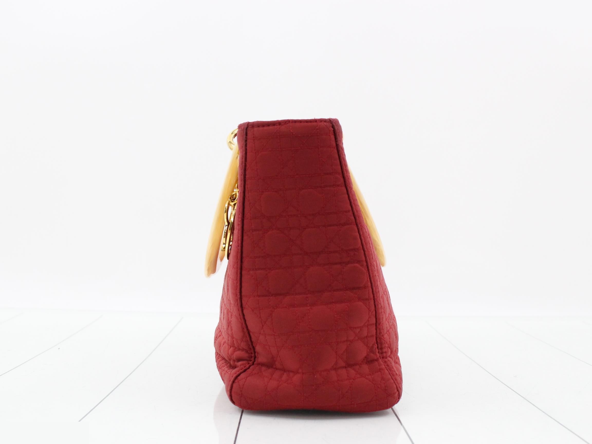 Lady Dior Cannage Nylon — view 3
