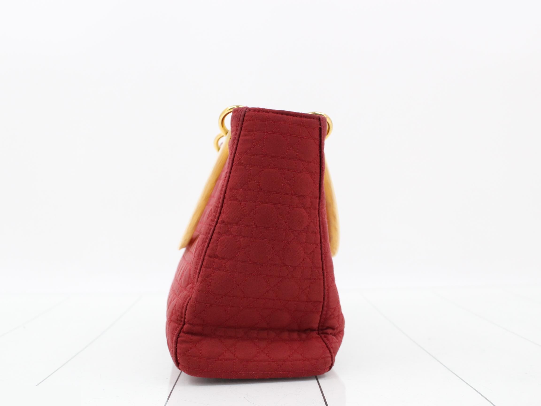 Lady Dior Cannage Nylon — view 4