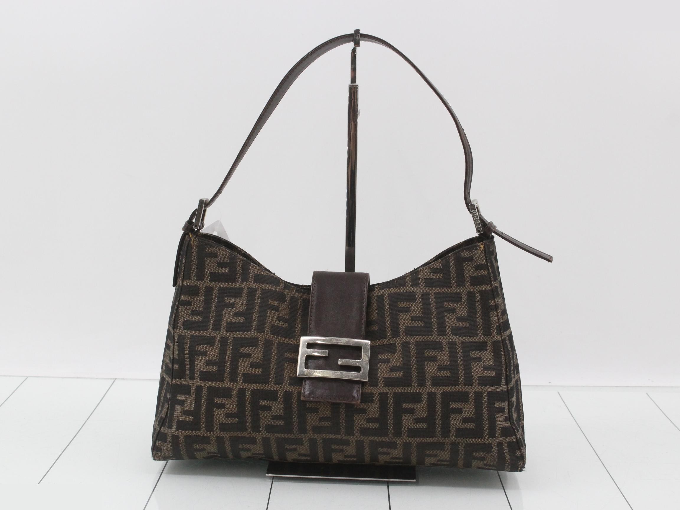 Zucca Canvas One-Shoulder Bag