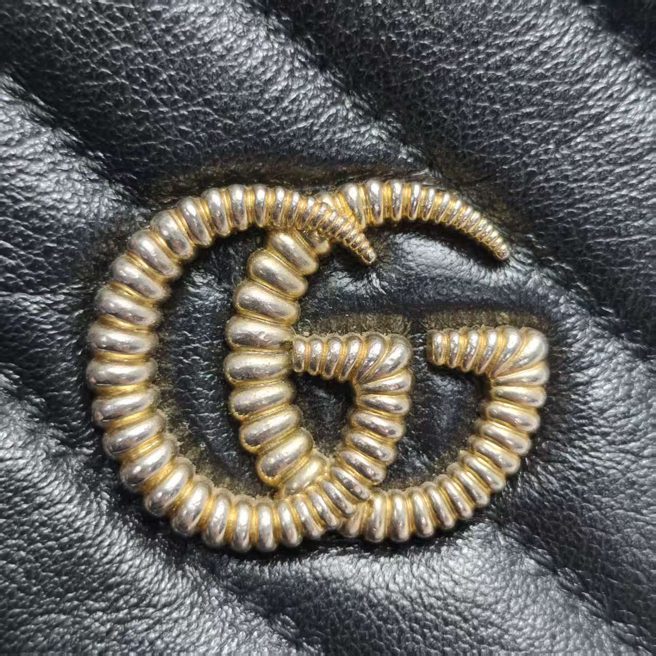 【*Shipped from: China*】GUCCI GG Marmont Leather Shoulder Bag 573817 — view 11
