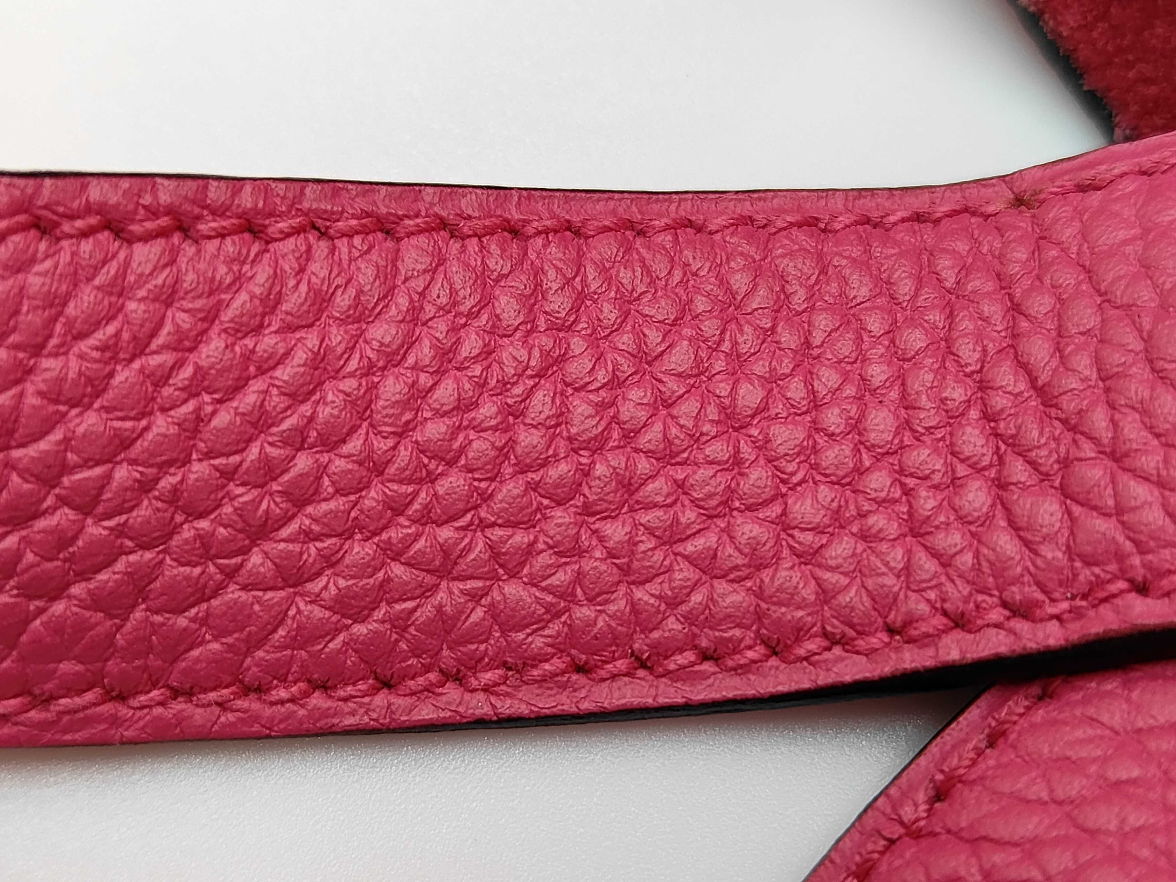 Picotin Lock PM Pink Z Stamp Handbag — view 6