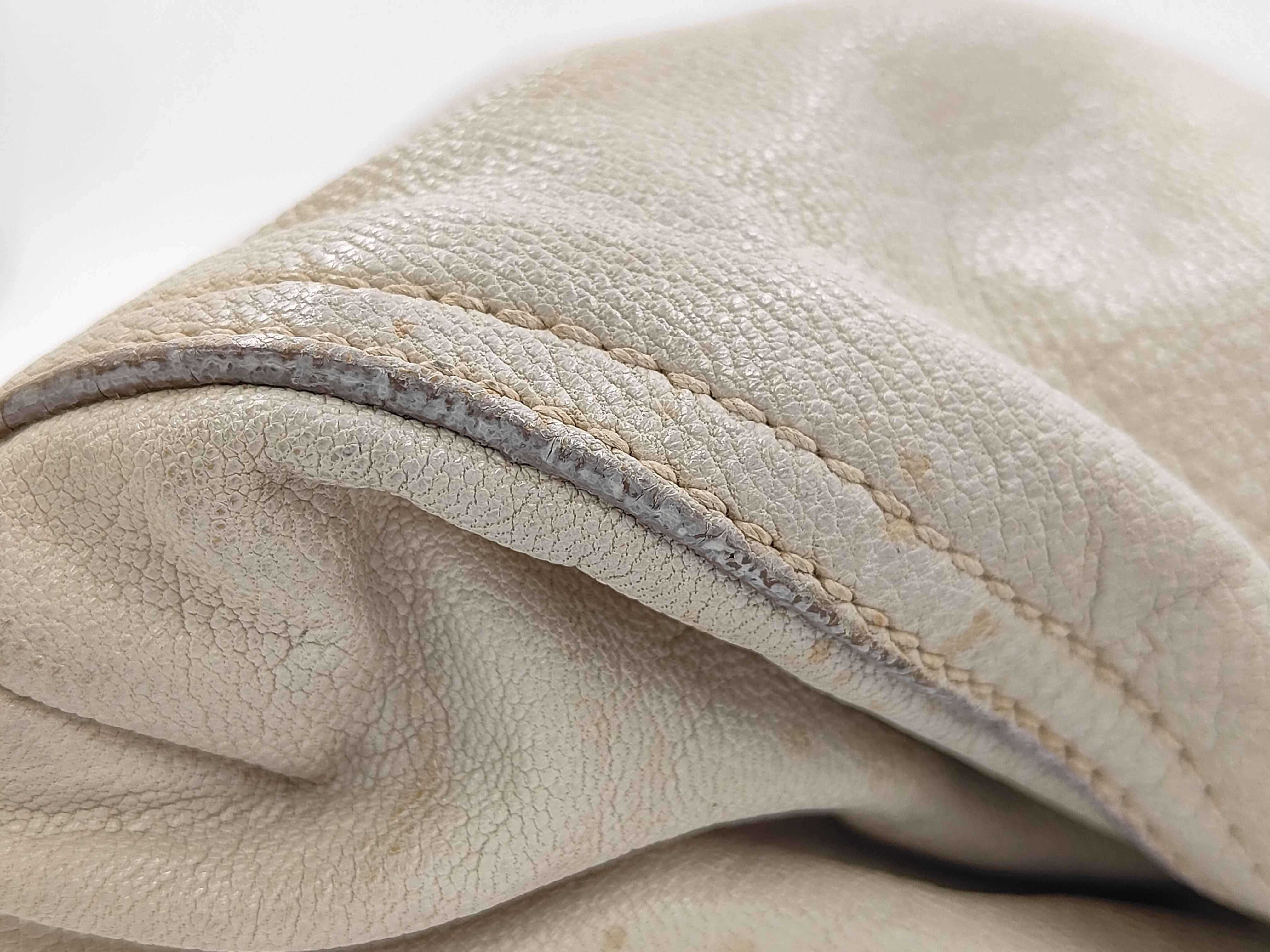 One Leather White Shoulder Bag — view 12