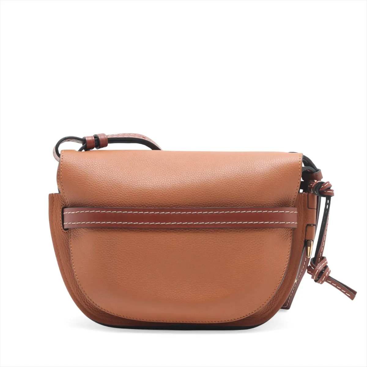 Gate Bag Small Leather Shoulder Bag Brown — view 2