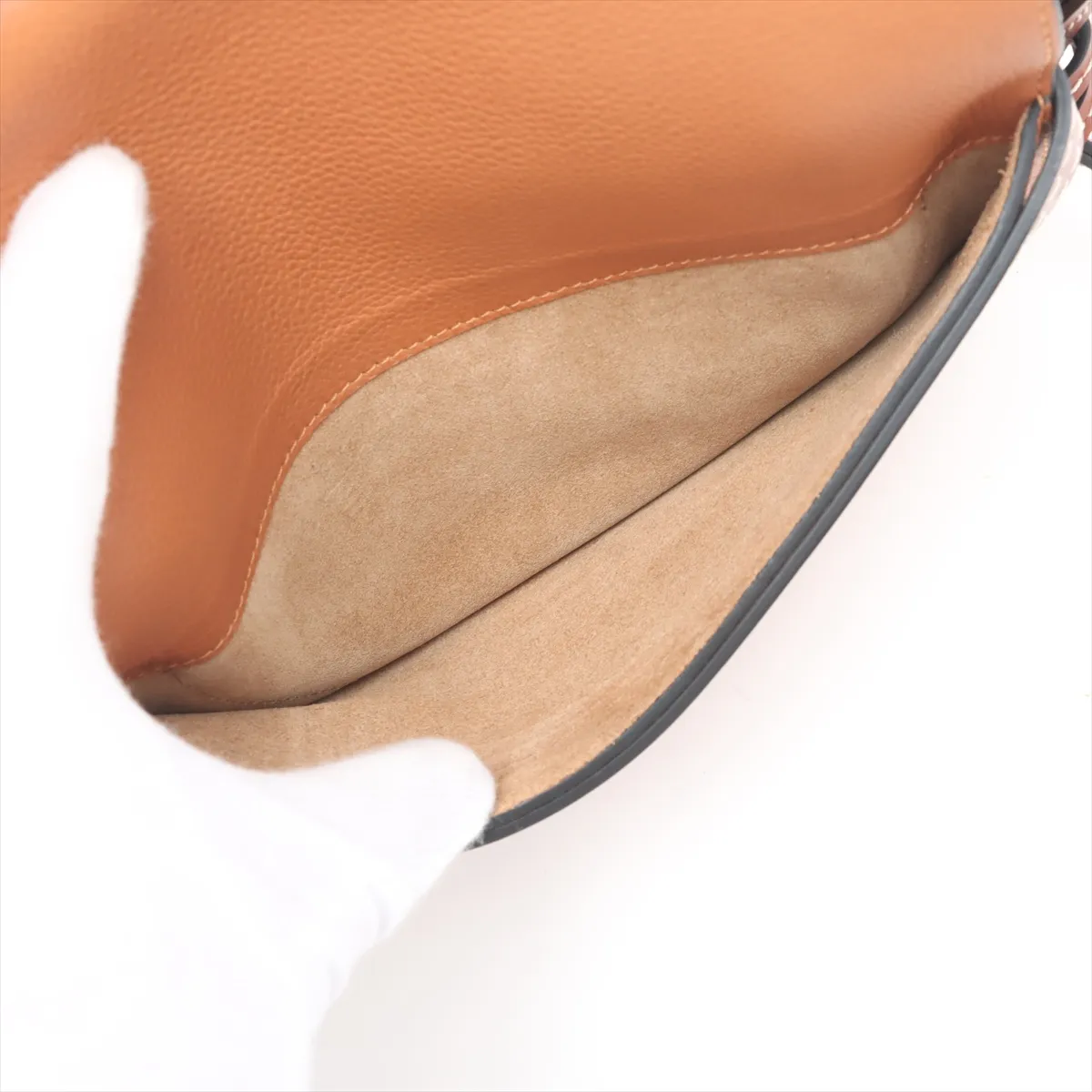 Gate Bag Small Leather Shoulder Bag Brown — view 8