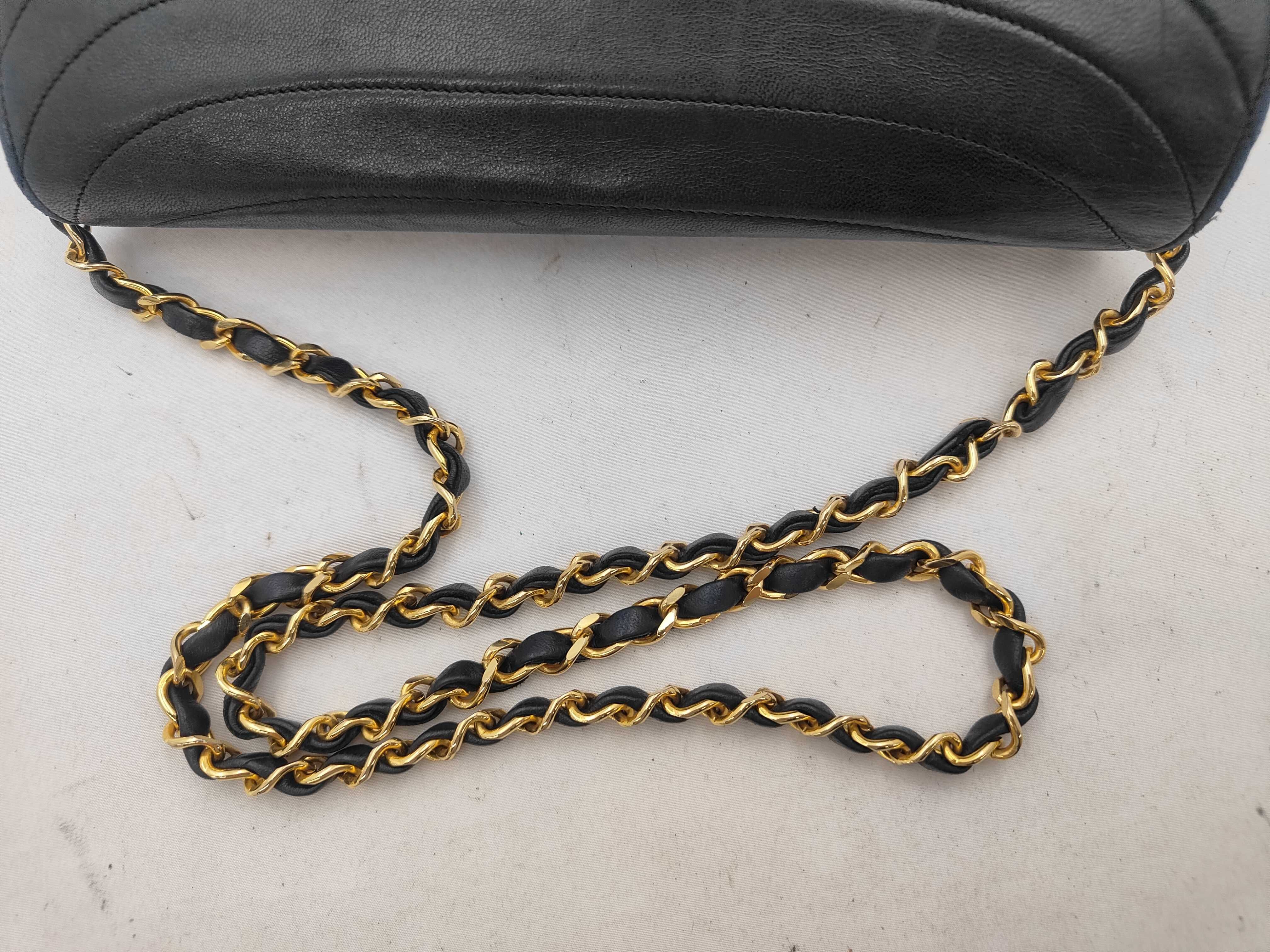 Half Moon Coco Mark Chain Shoulder Bag — view 3