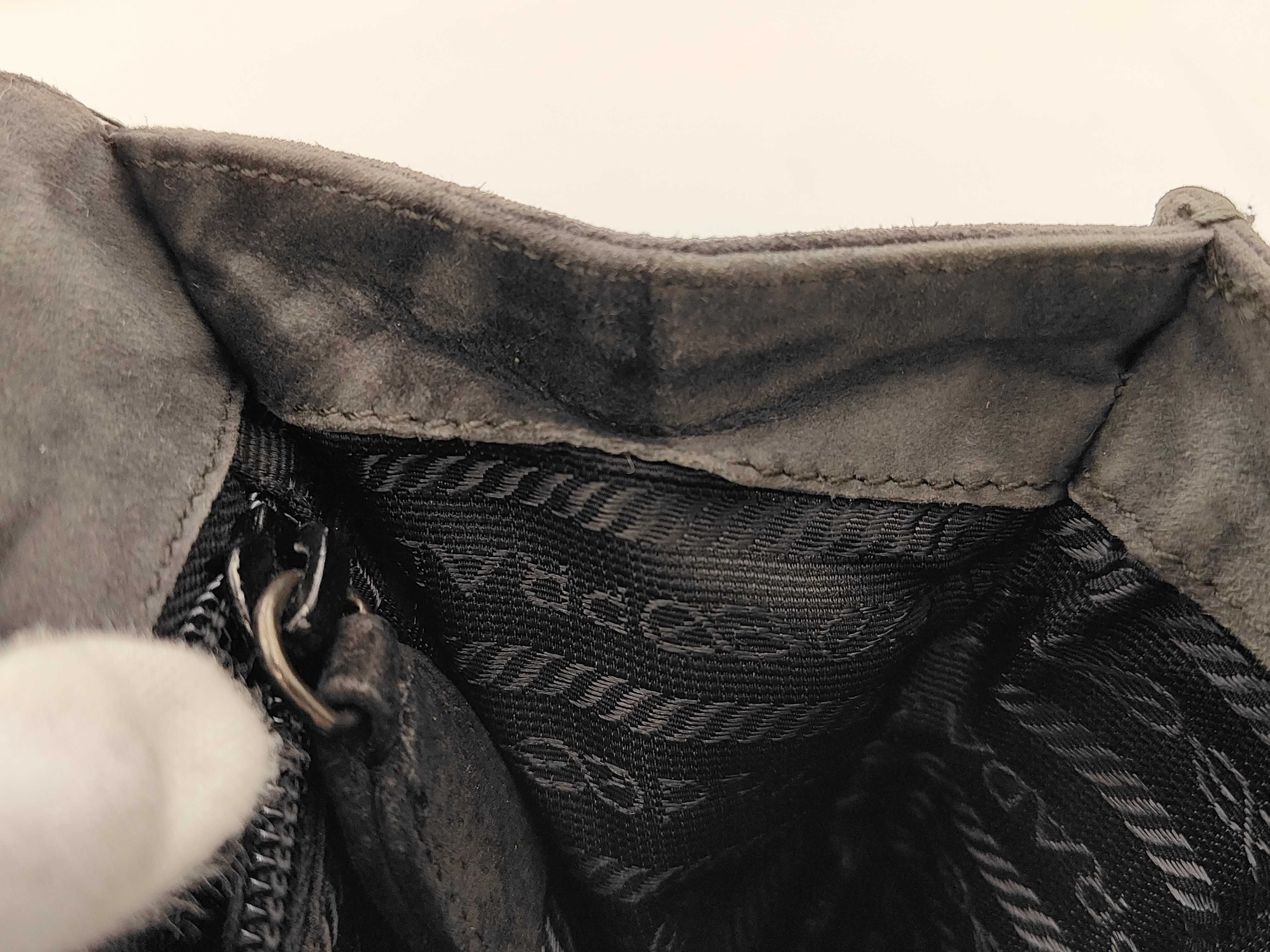 Suede Chain Camouflage Shoulder Bag — view 12