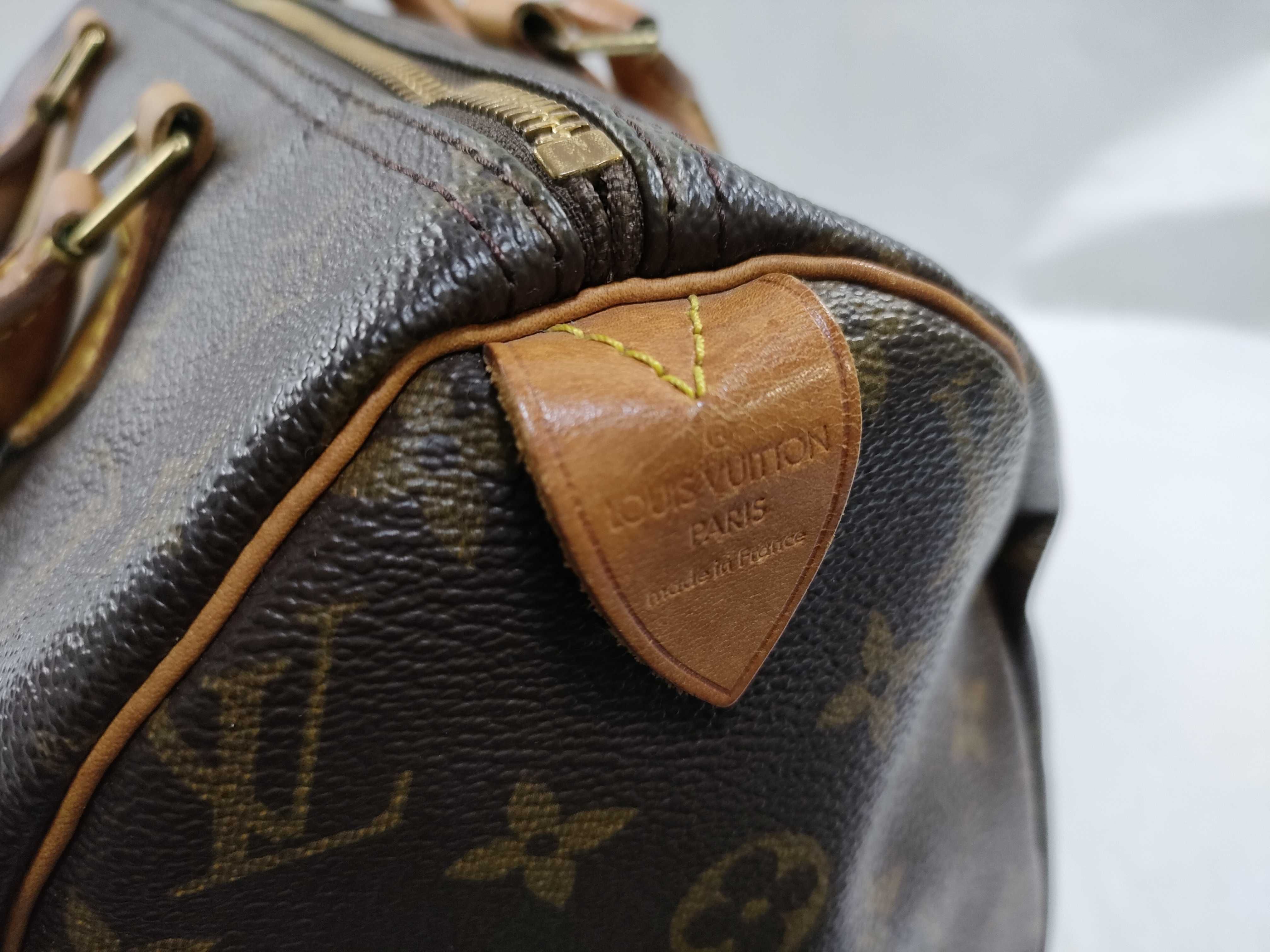 Monogram Speedy 30 M41526 SP0994 Accessories: Dust bag, padlock x 1, key x 1 Boston bag — view 10