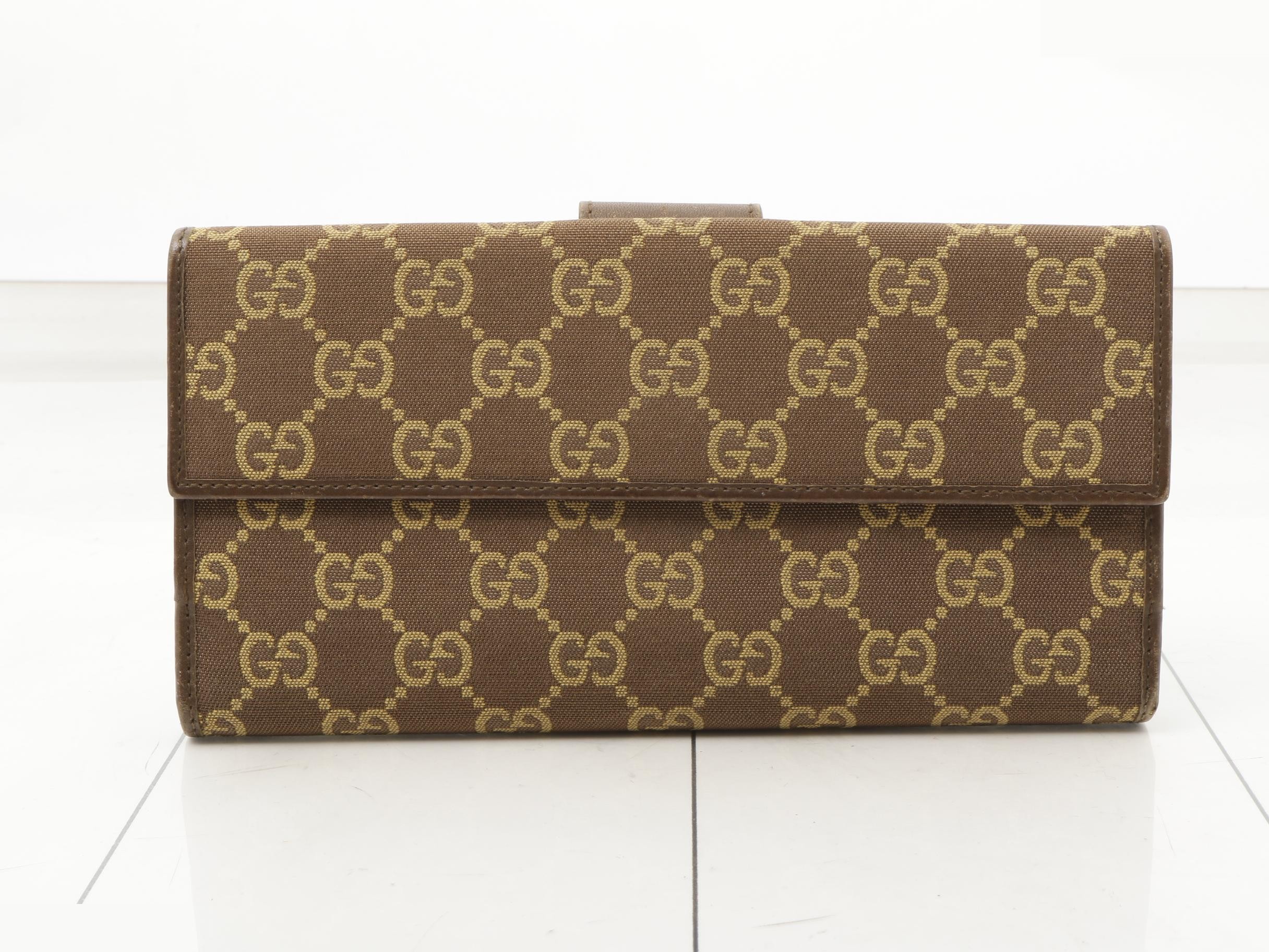 GG Canvas Bi-fold Long Wallet — view 2