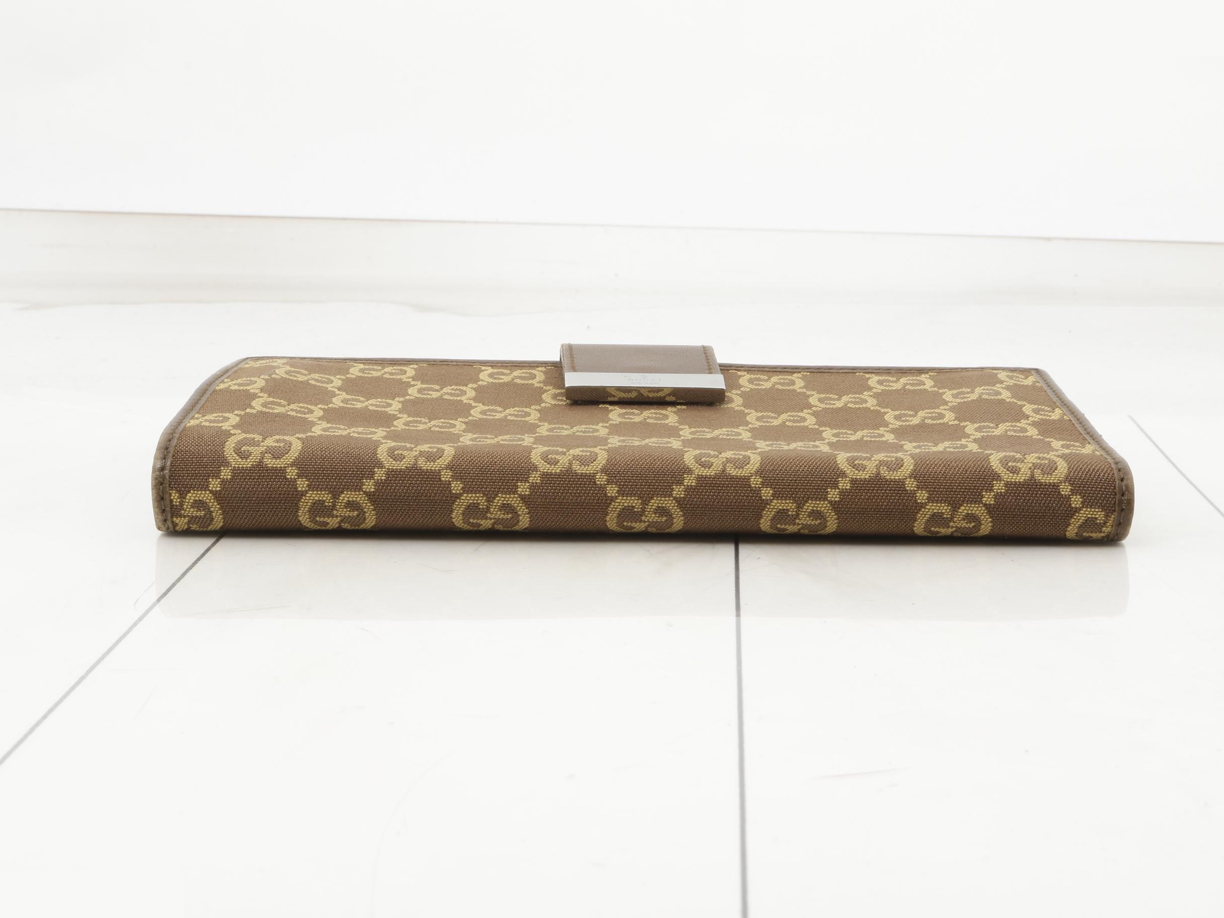 GG Canvas Bi-fold Long Wallet — view 3