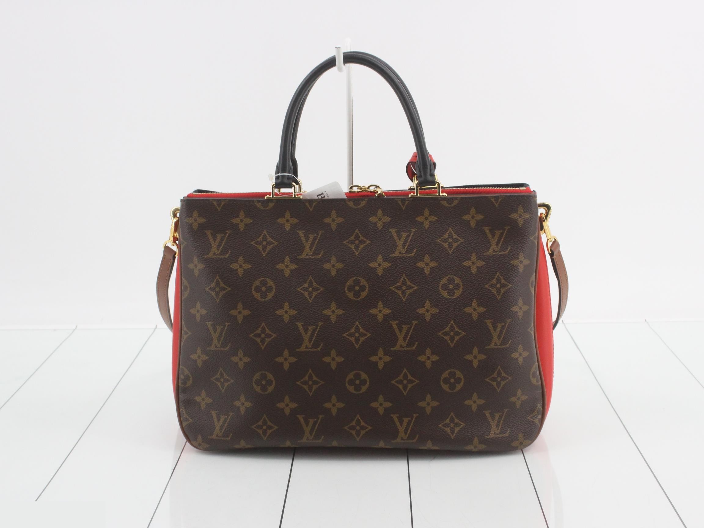 Monogram Millefeuille Noir Rouge 2WAY CA4187 — view 2