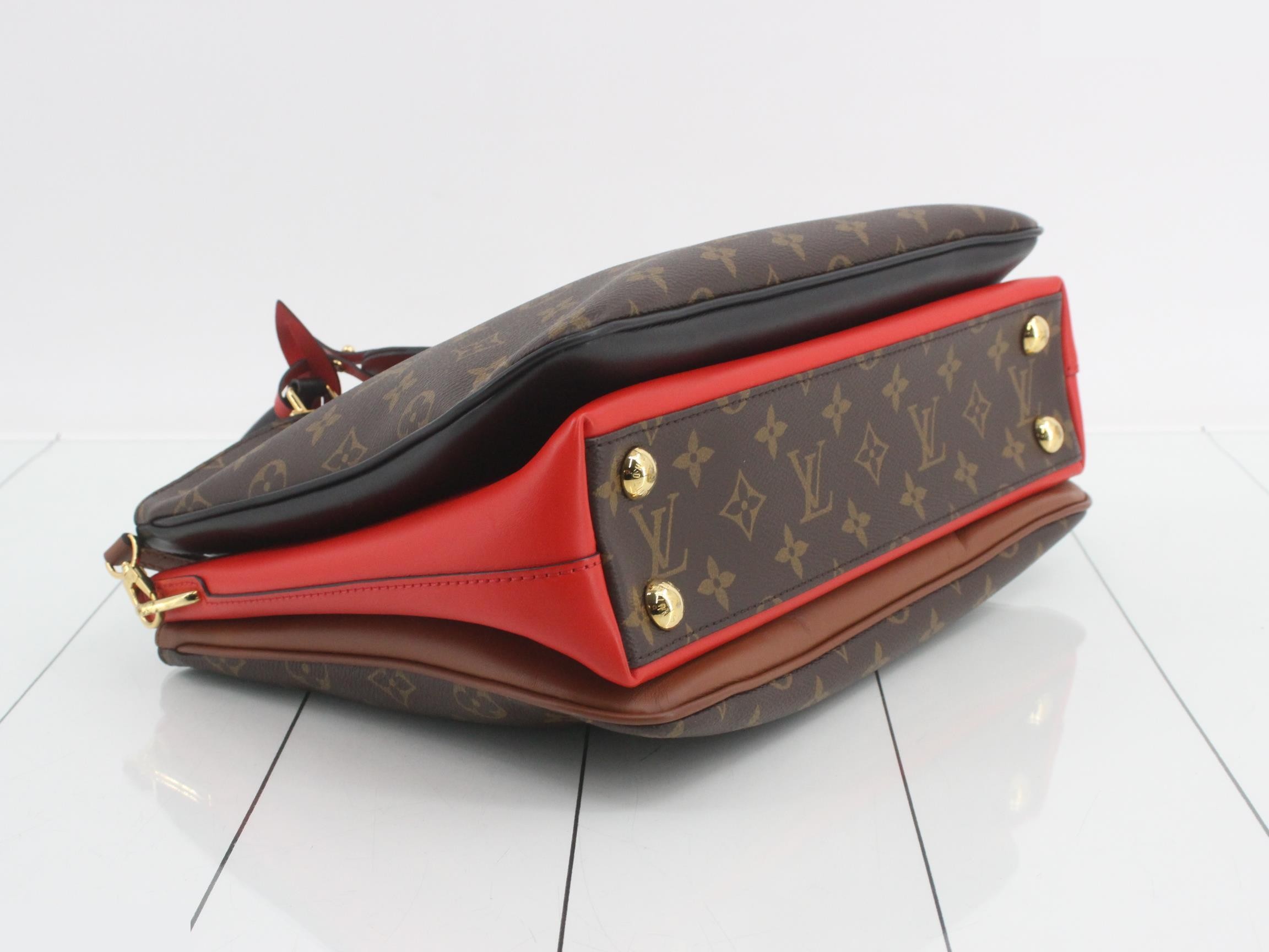 Monogram Millefeuille Noir Rouge 2WAY CA4187 — view 5