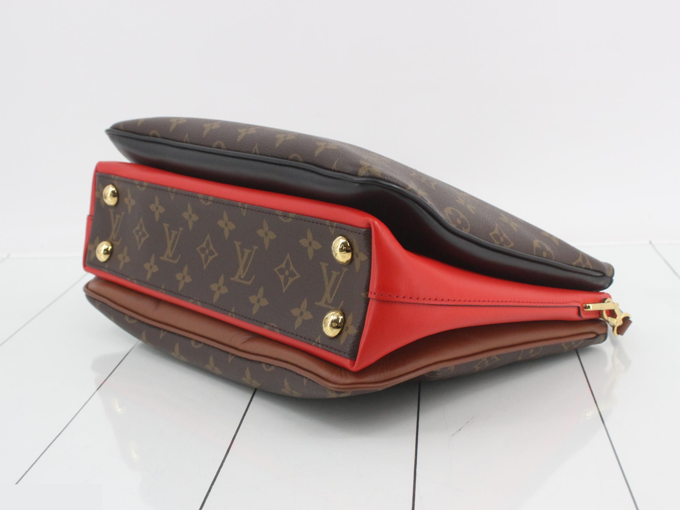 Monogram Millefeuille Noir Rouge 2WAY CA4187 — view 6