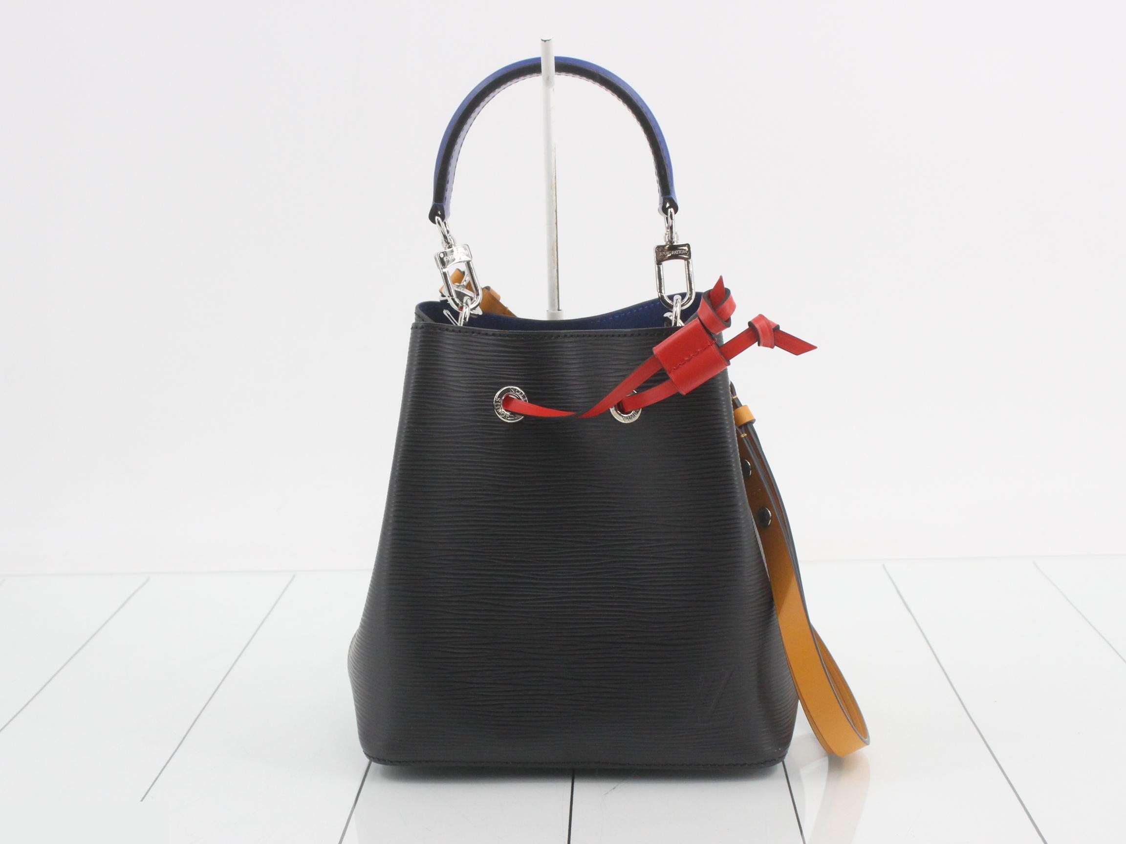 Epi NeoNoe BB Noir Saffron Shoulder Bag