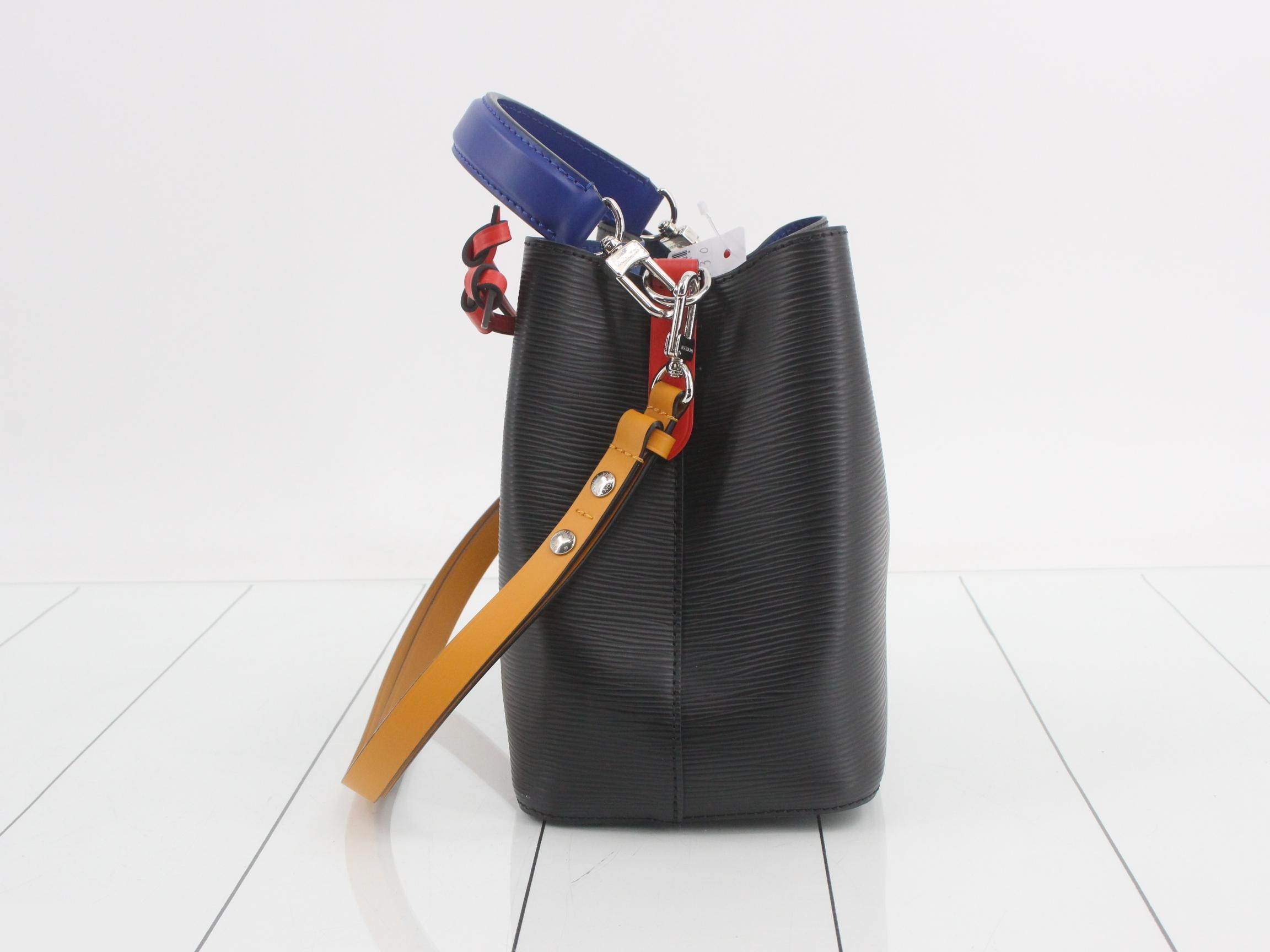 Epi NeoNoe BB Noir Saffron Shoulder Bag — view 3