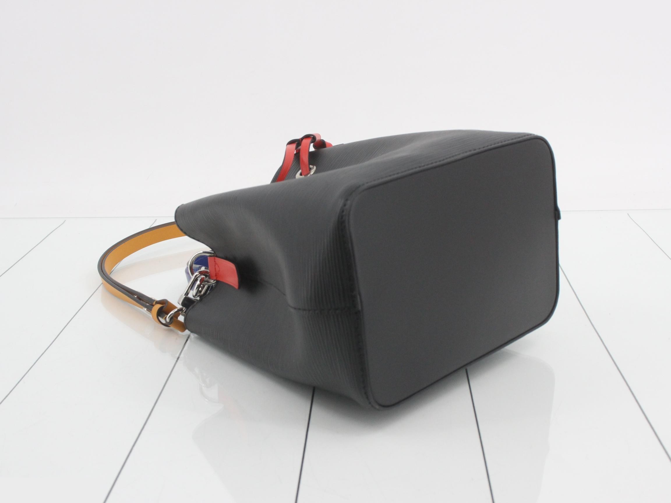 Epi NeoNoe BB Noir Saffron Shoulder Bag — view 5