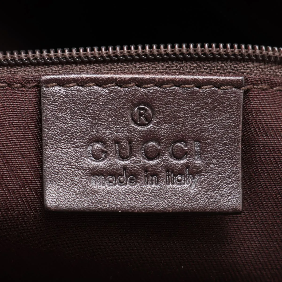 GG Canvas 223974 Canvas x Leather 2-Way Handbag Beige x Brown — view 10
