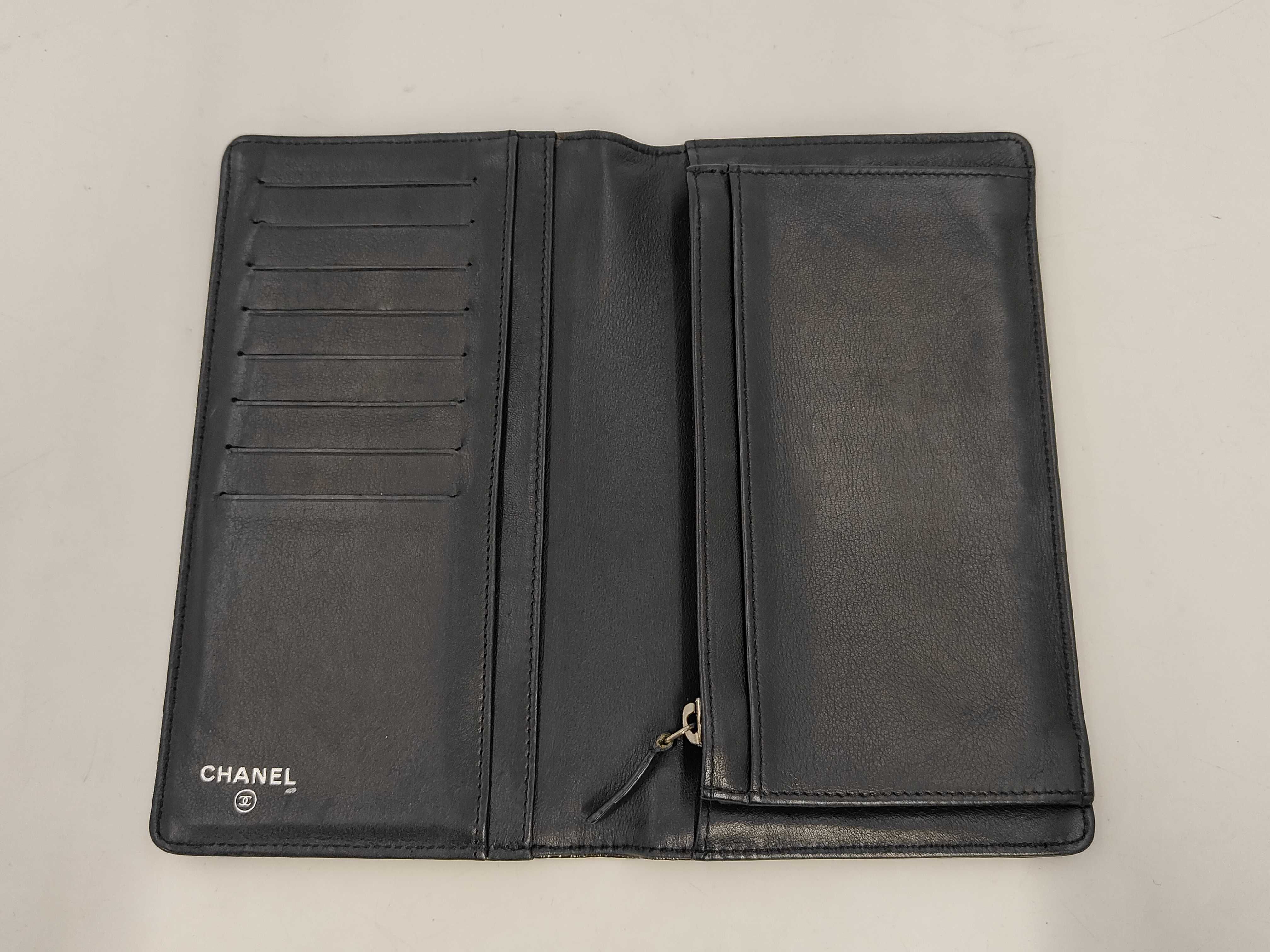 Coco Mark Patent Leather Wallet — view 3