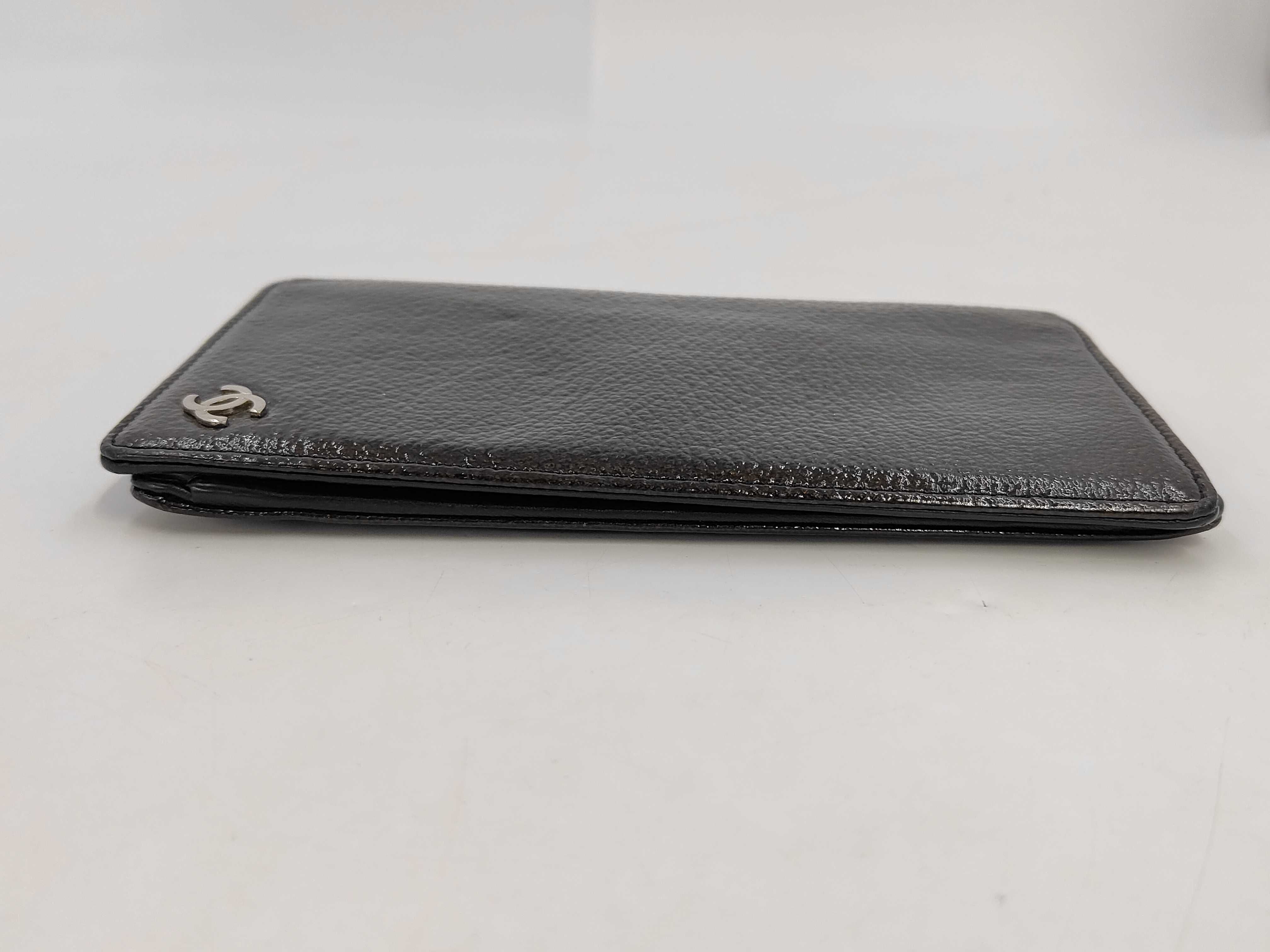 Coco Mark Patent Leather Wallet — view 5