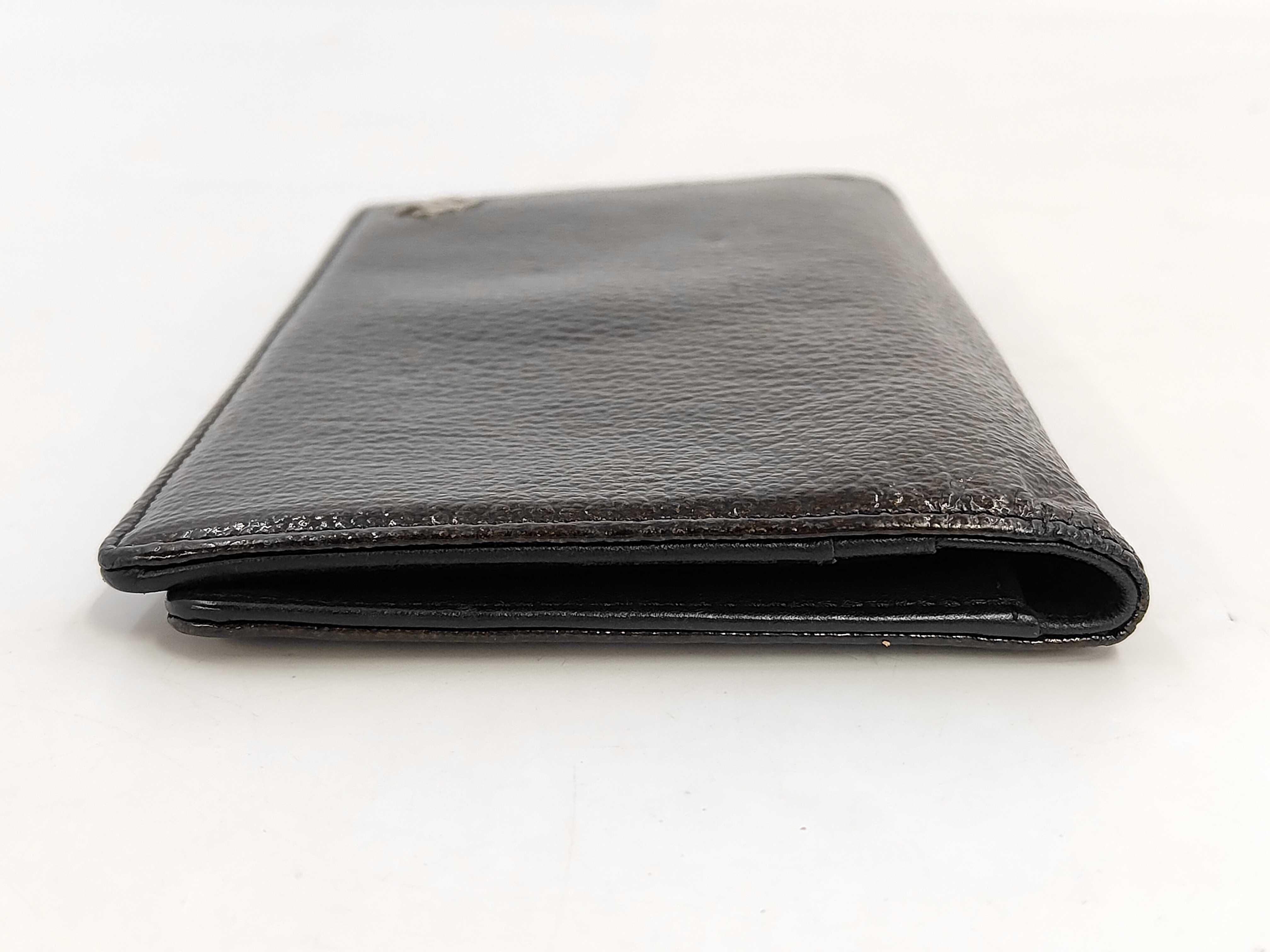 Coco Mark Patent Leather Wallet — view 6