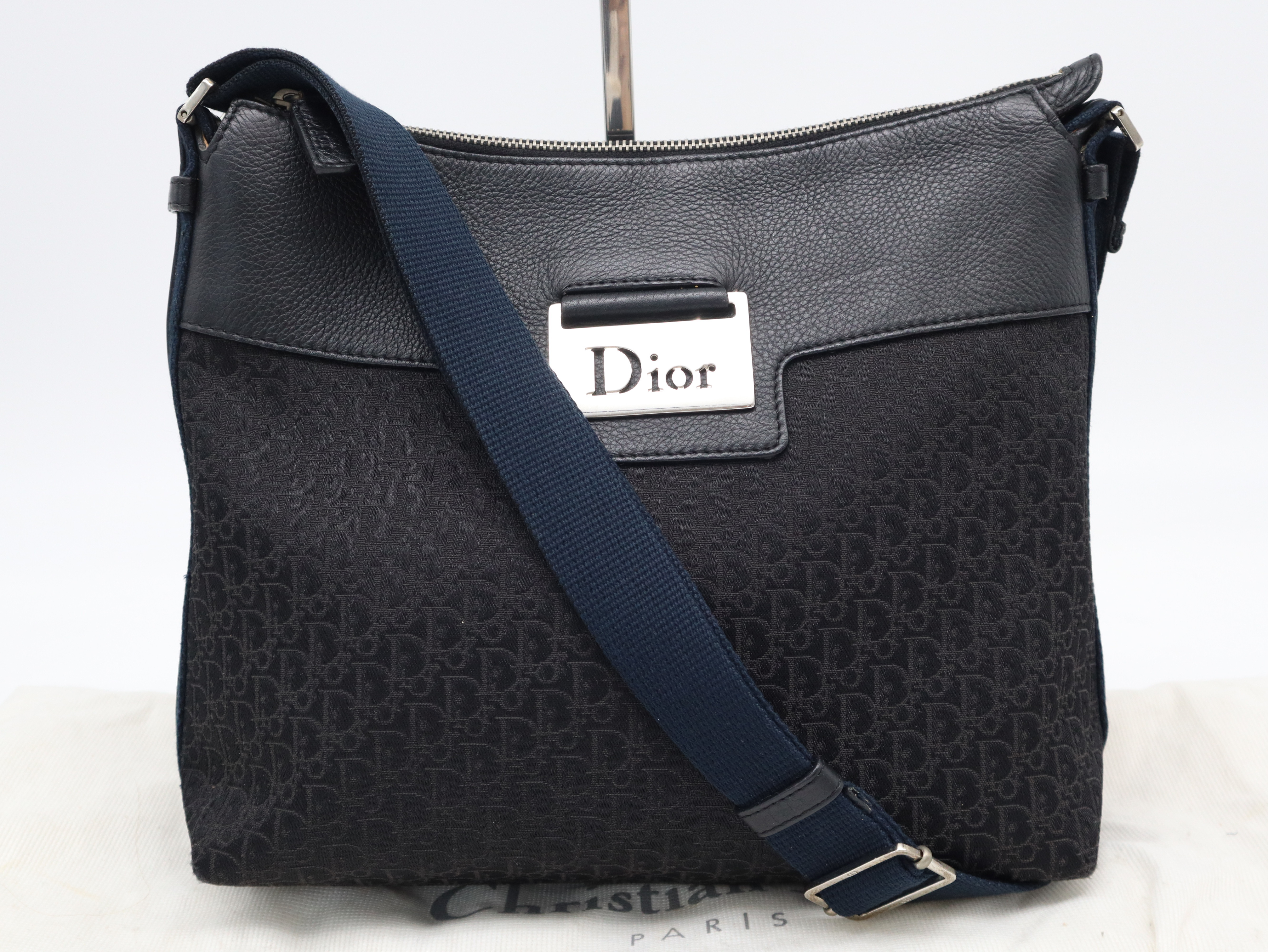 Oblique Shoulder Bag with Card Holder