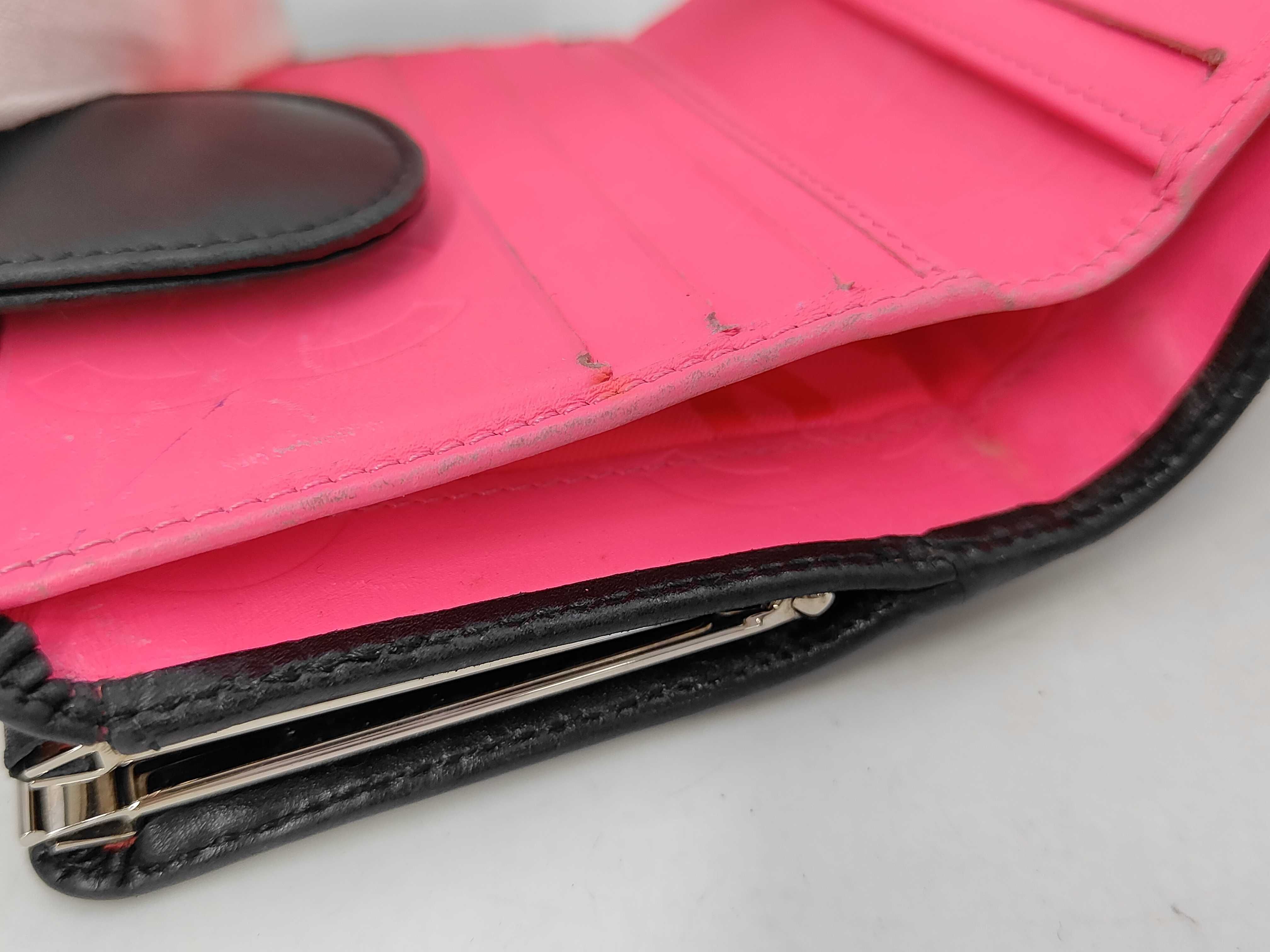 Cambon Line Bi-fold Black Wallet — view 11