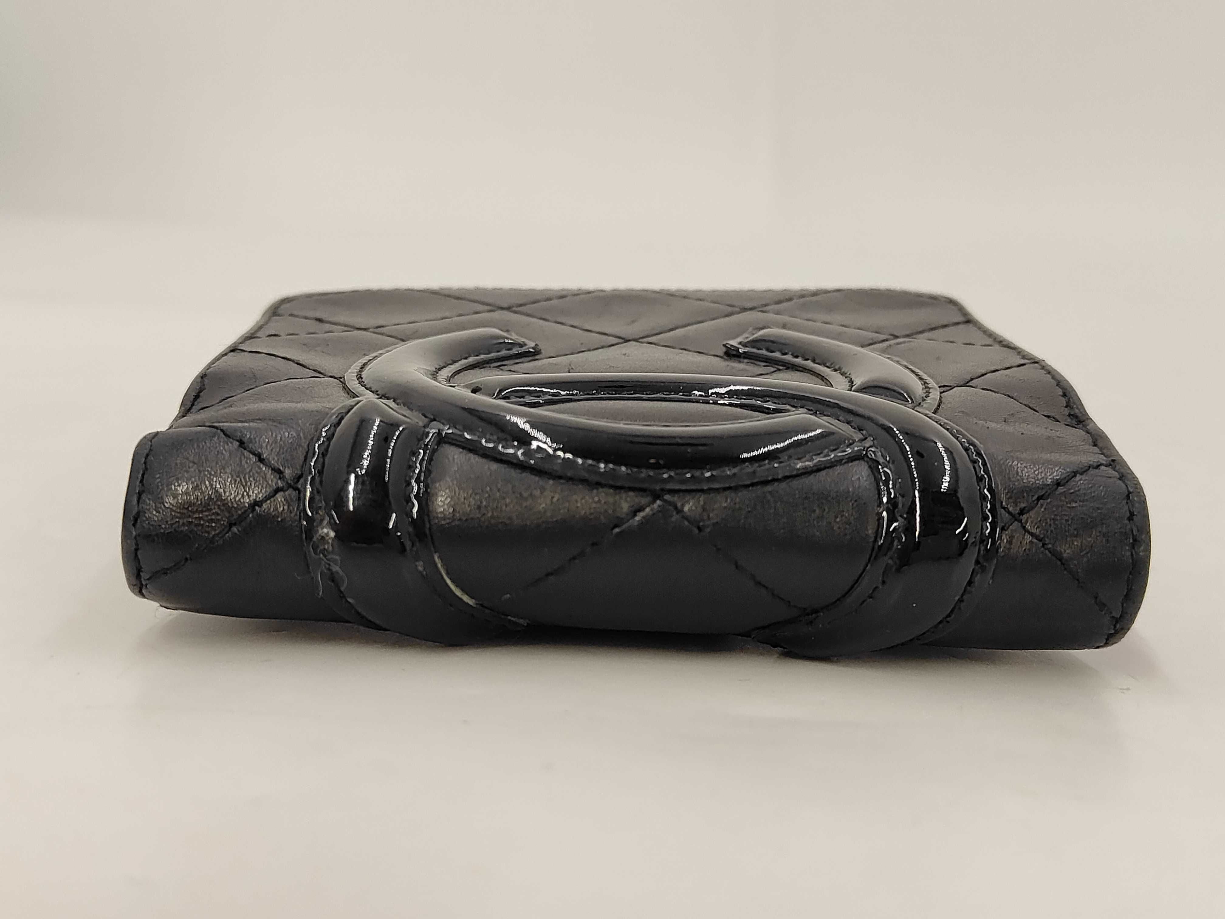Cambon Line Bi-fold Black Wallet — view 3