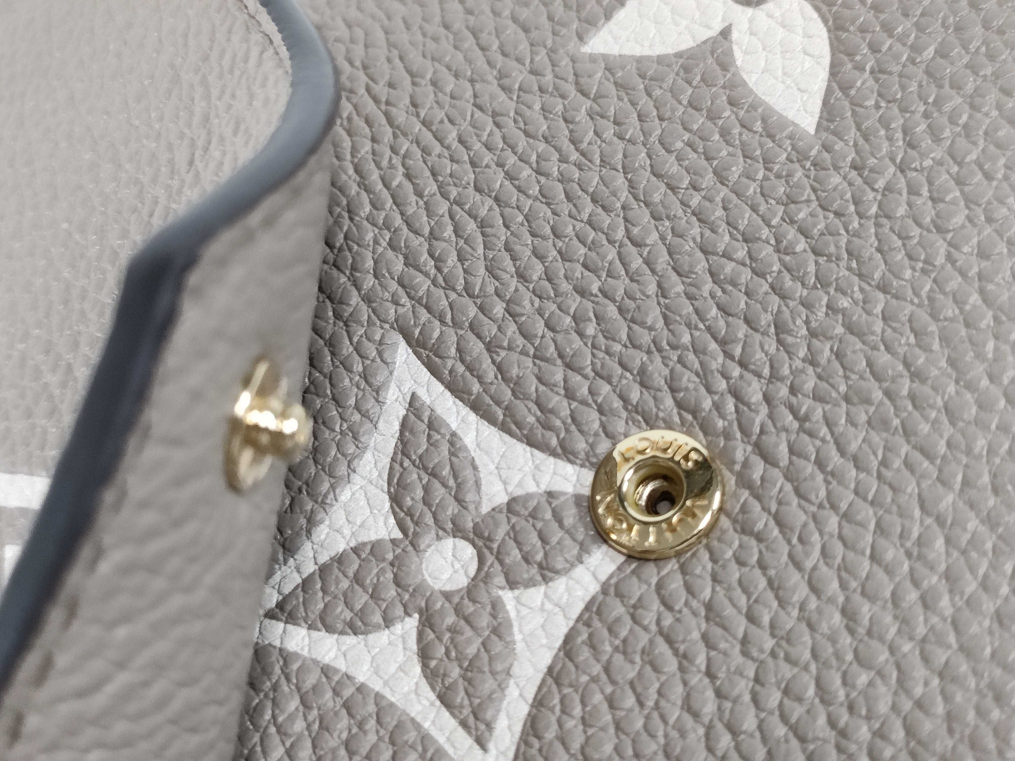 Monogram Victorine Compact Greige Giant Monogram Wallet — view 15