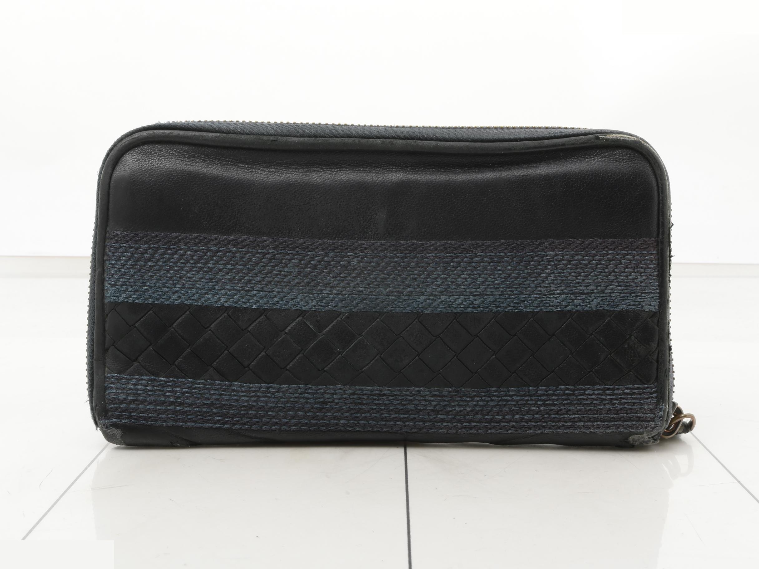 Intrecciato (bag) and long wallet — view 2