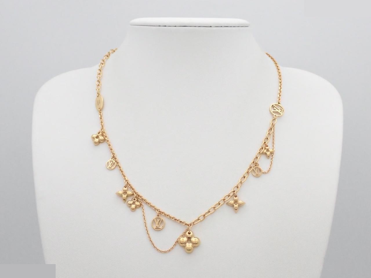 M64855 Collier Blooming Necklace, Gold, Chain approx. 42cm — view 3