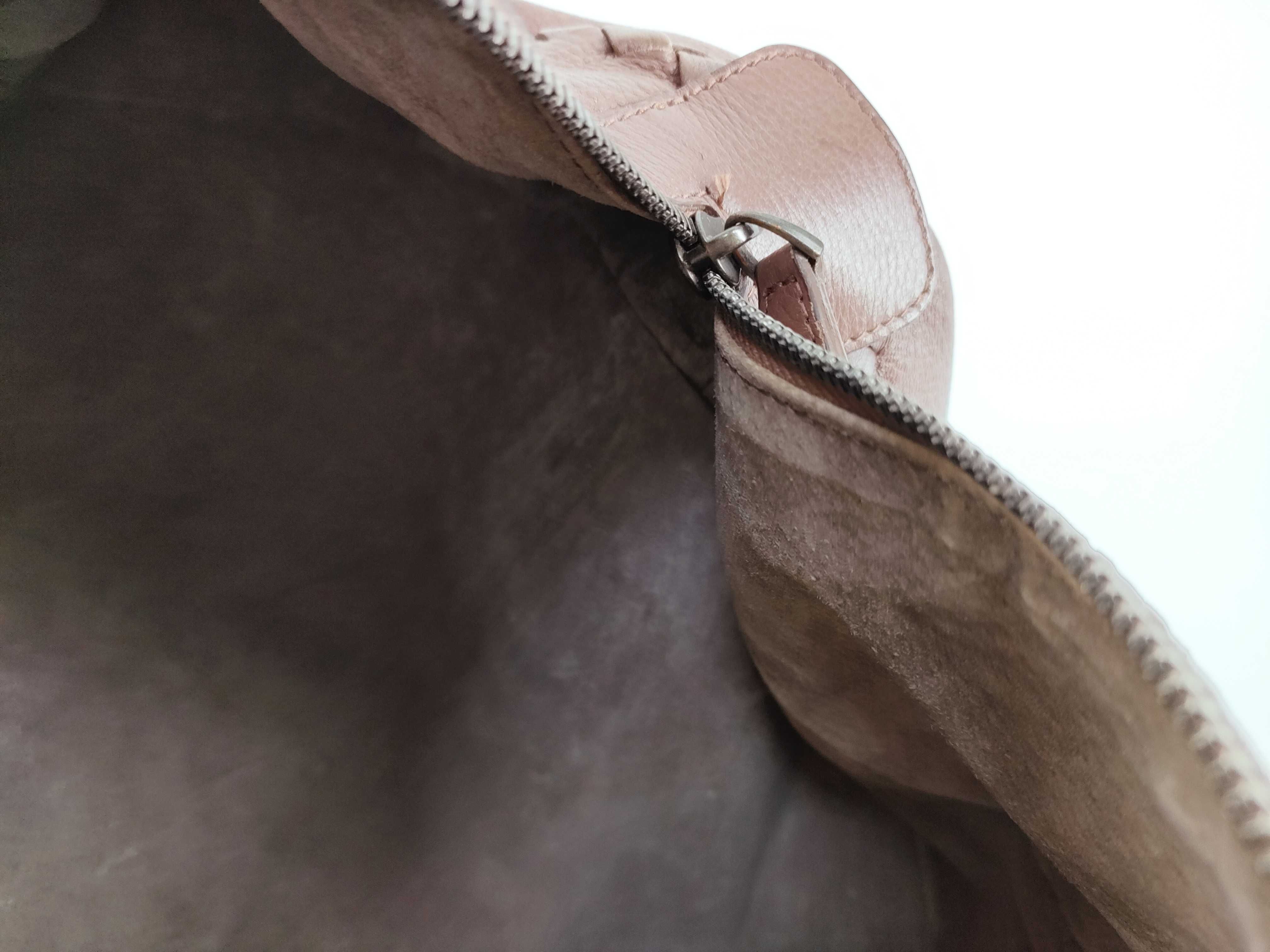 Leather Handbag Brown 222801 — view 12