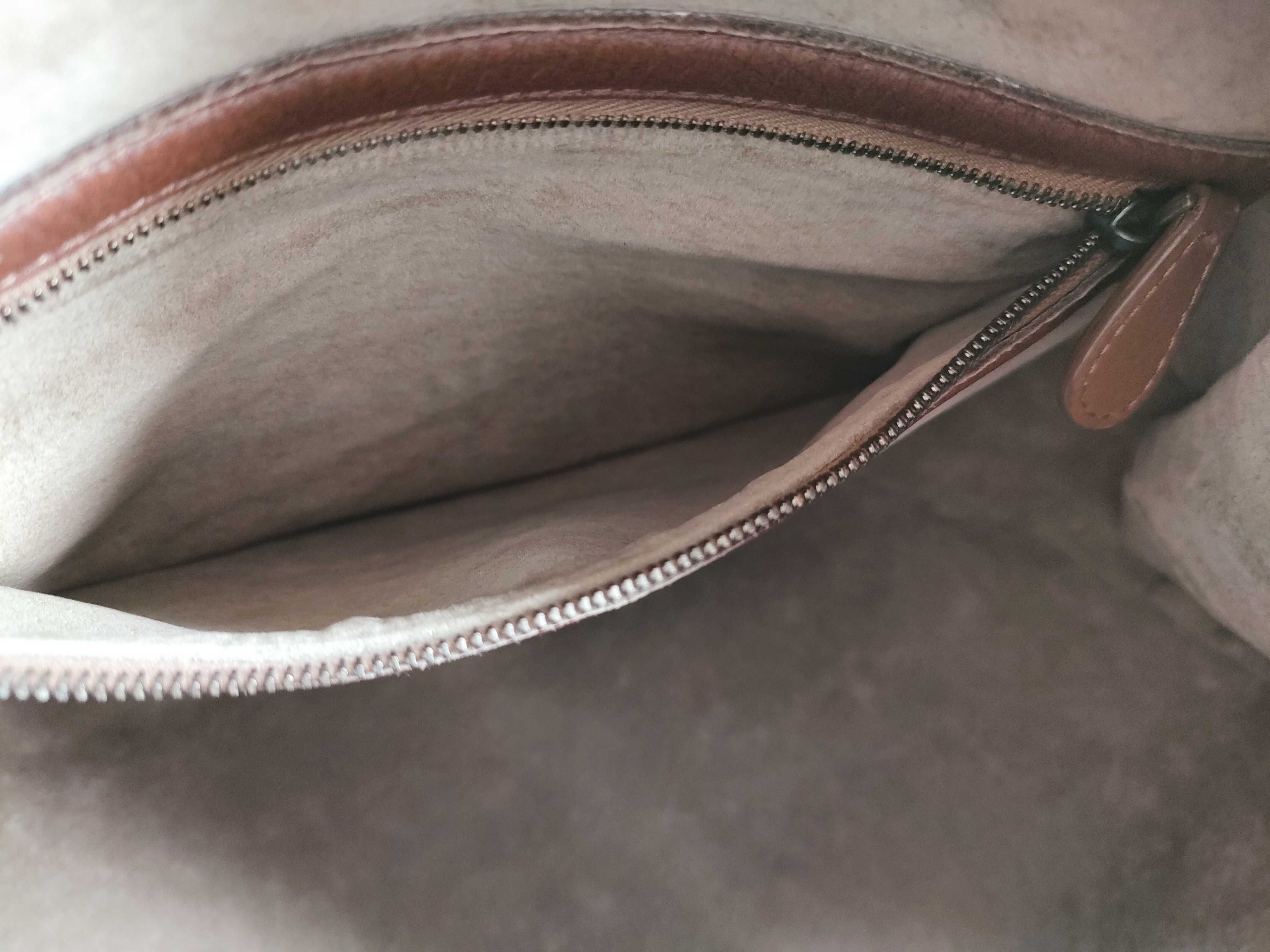 Leather Handbag Brown 222801 — view 15