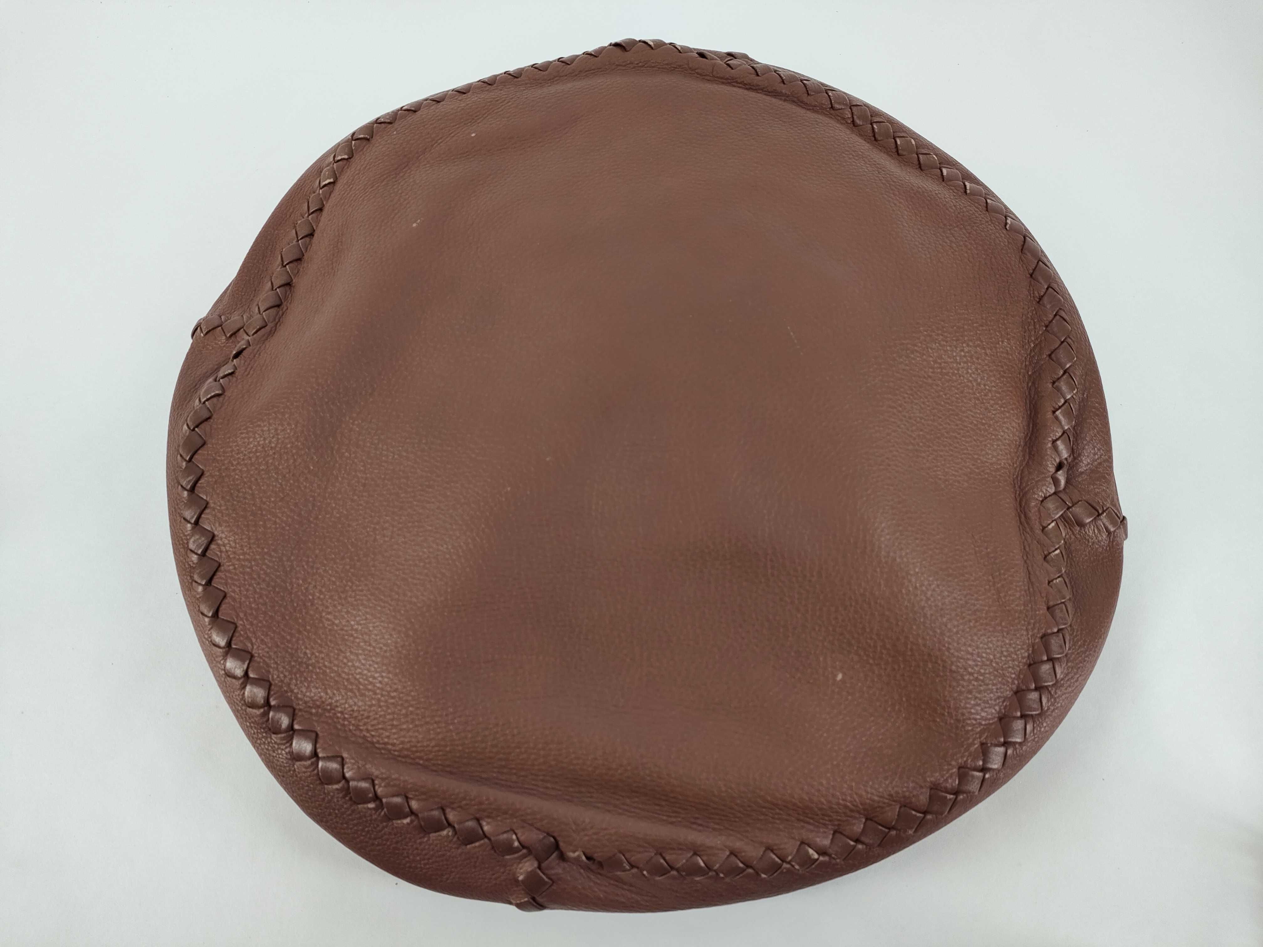 Leather Handbag Brown 222801 — view 7