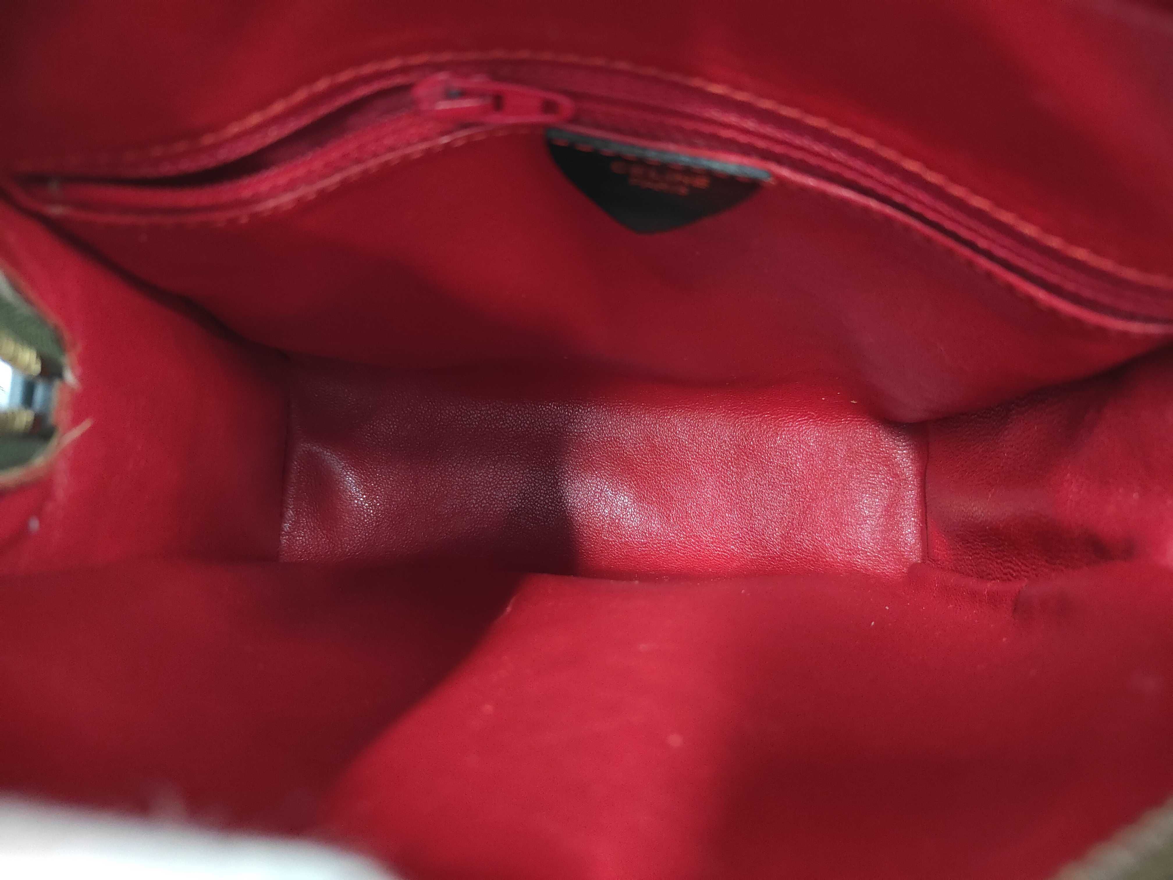 Circle Logo Leather Shoulder Bag — view 8