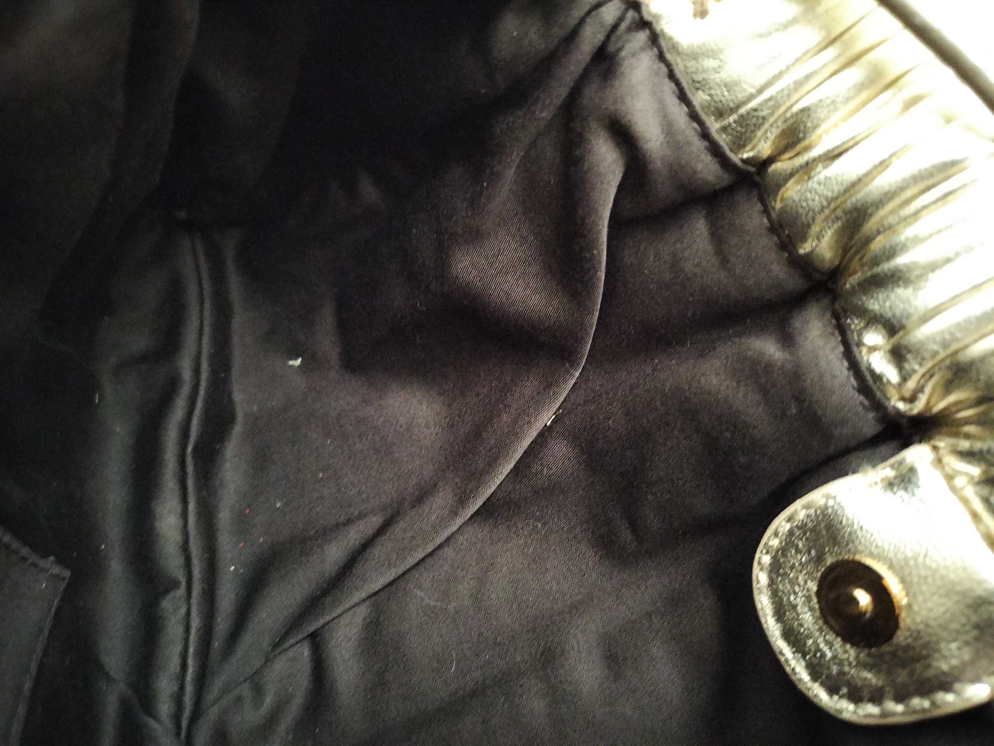 handbag, leather, gold — view 12