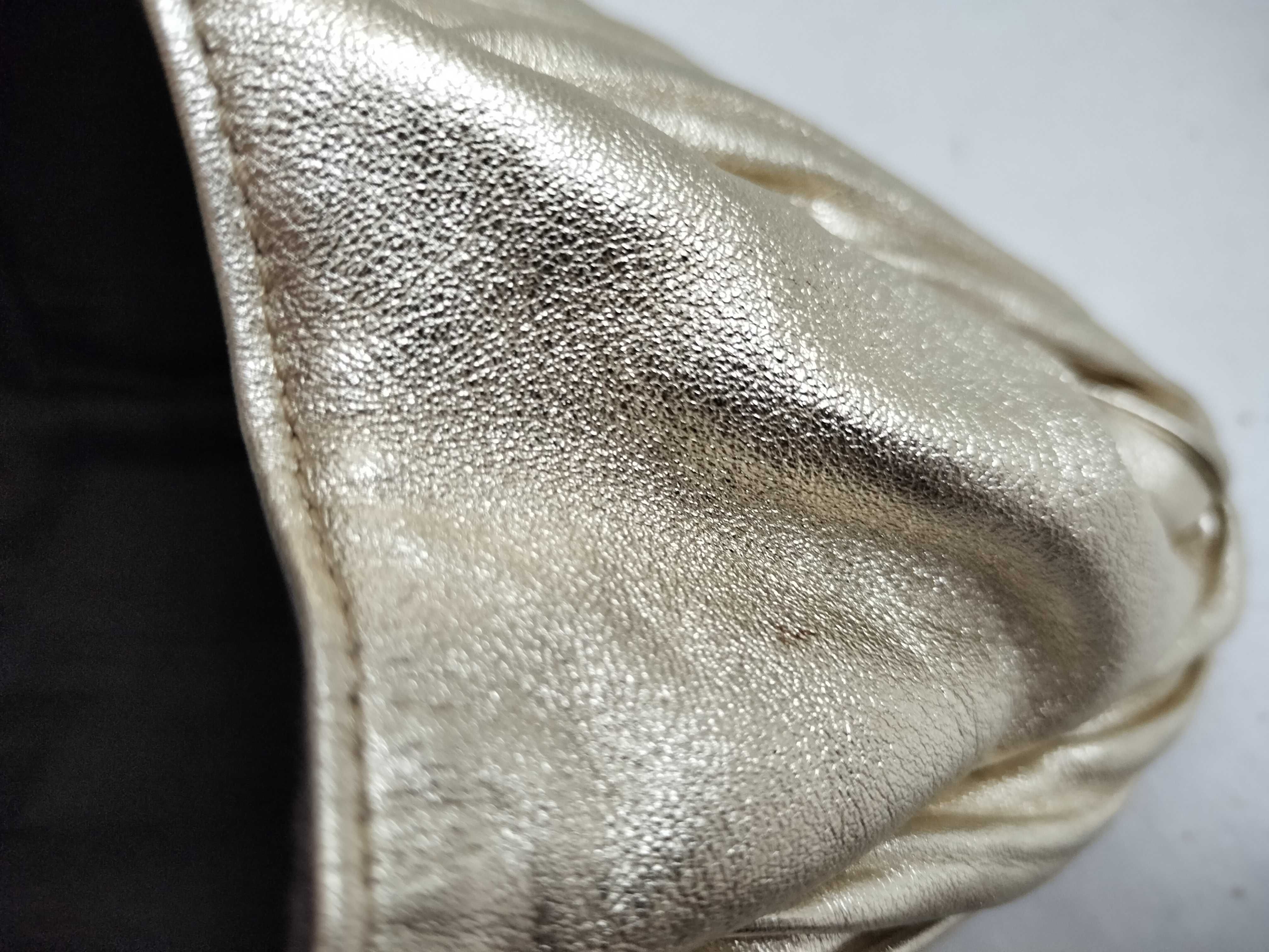 handbag, leather, gold — view 15