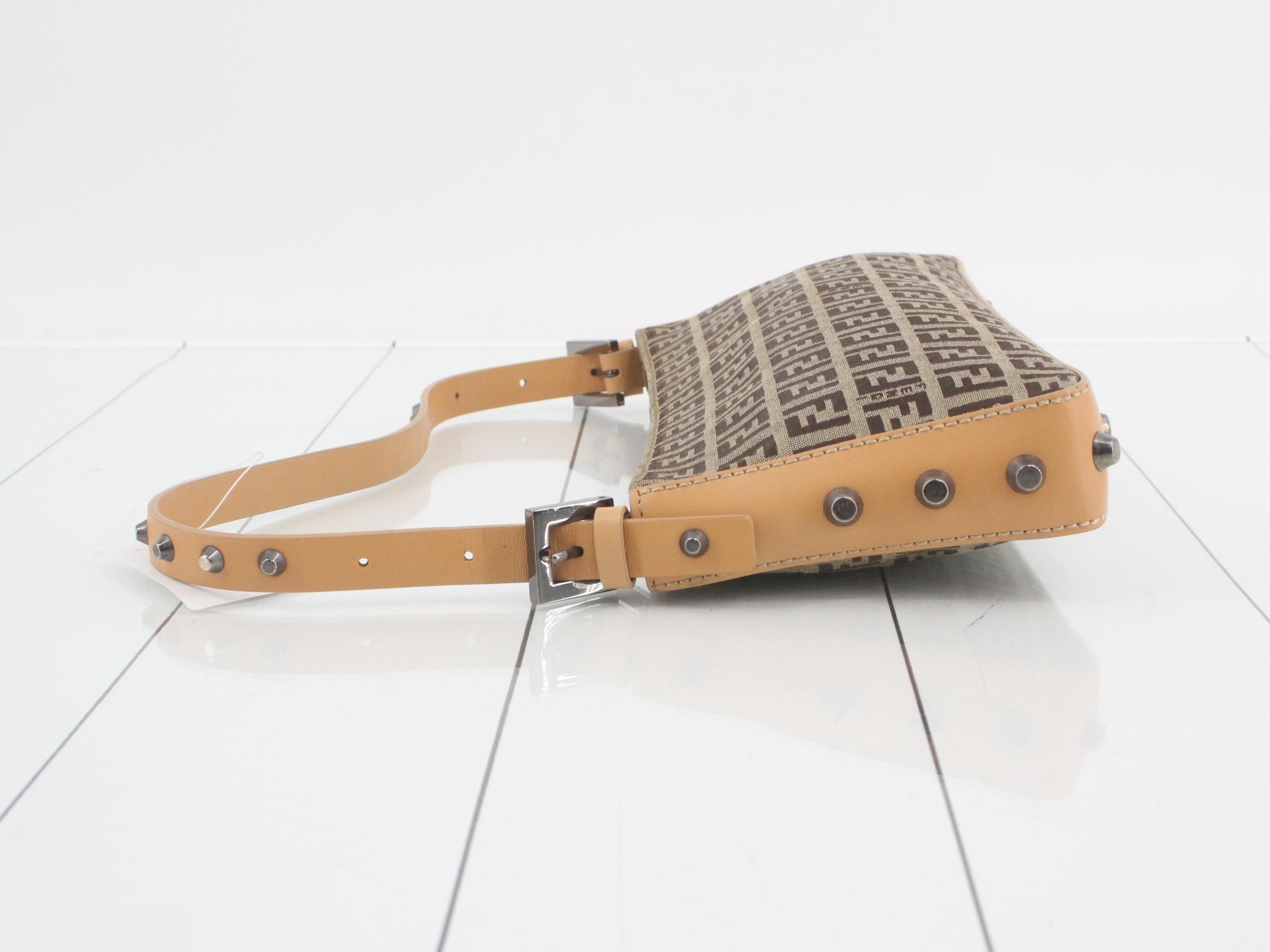 Studded Zucchino Shoulder Bag — view 4