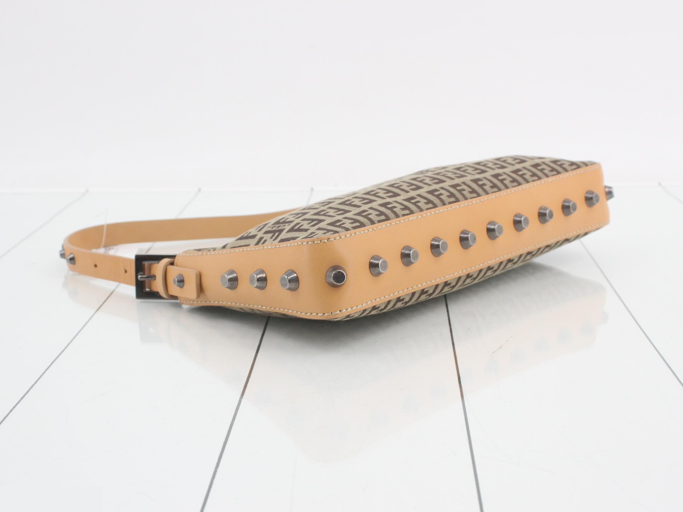 Studded Zucchino Shoulder Bag — view 5