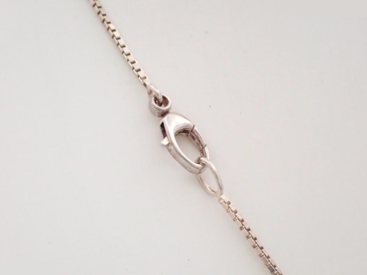 Bamboo Cross Necklace, SV925/22.4g, Chain approx. 55cm — view 2