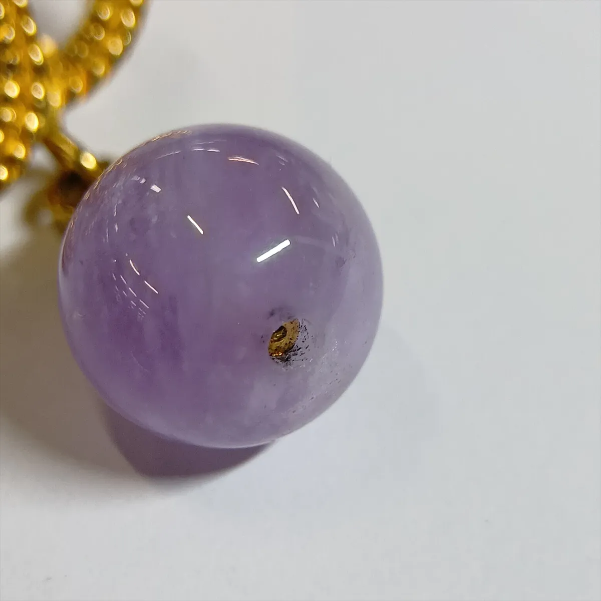 Coco Mark 13A Earrings (Pair) GP x Colored Stone Gold — view 7
