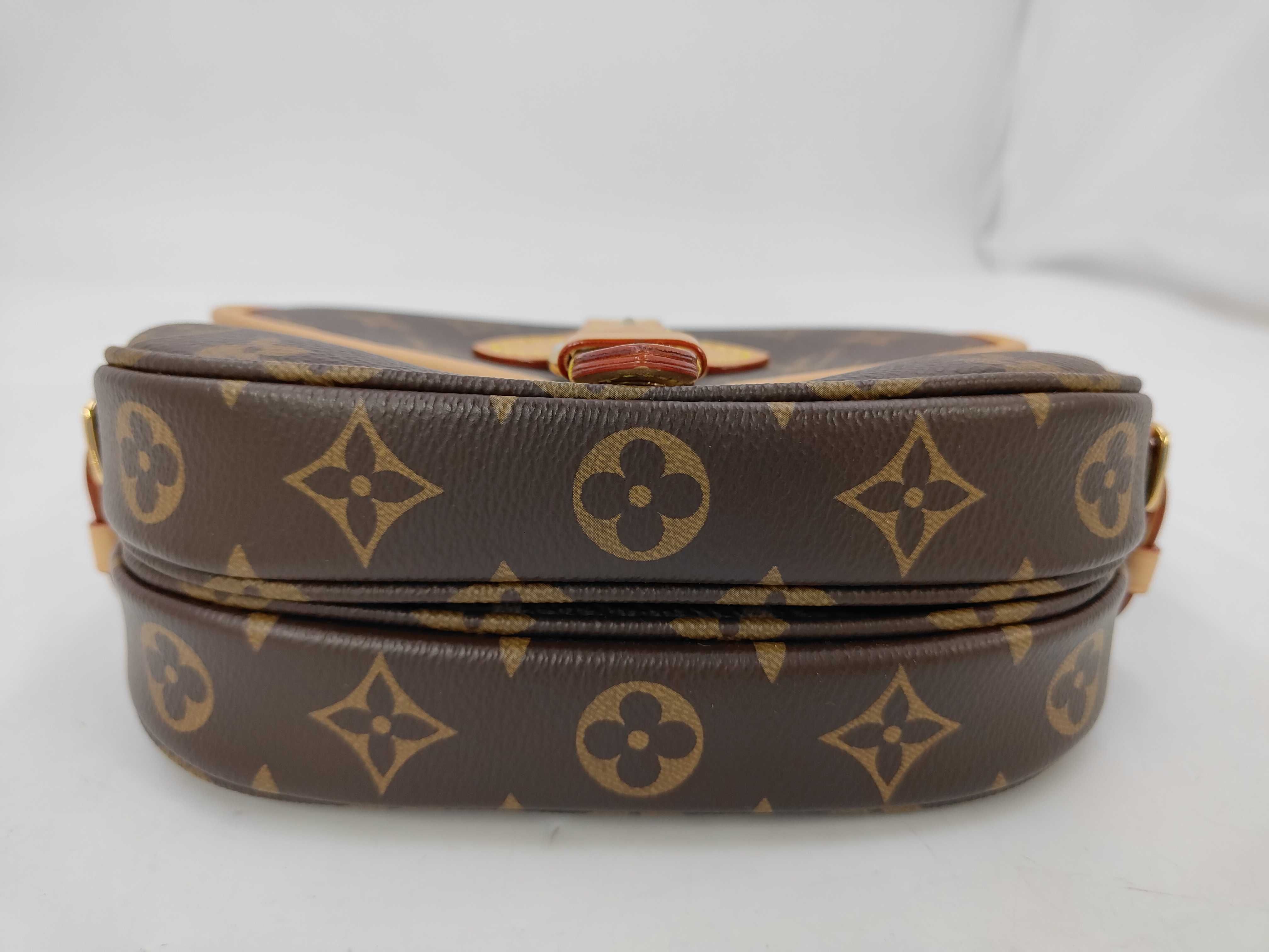 Monogram Louis Vuitton Brown Monogram Saumur BB M46740 Shoulder Bag — view 3