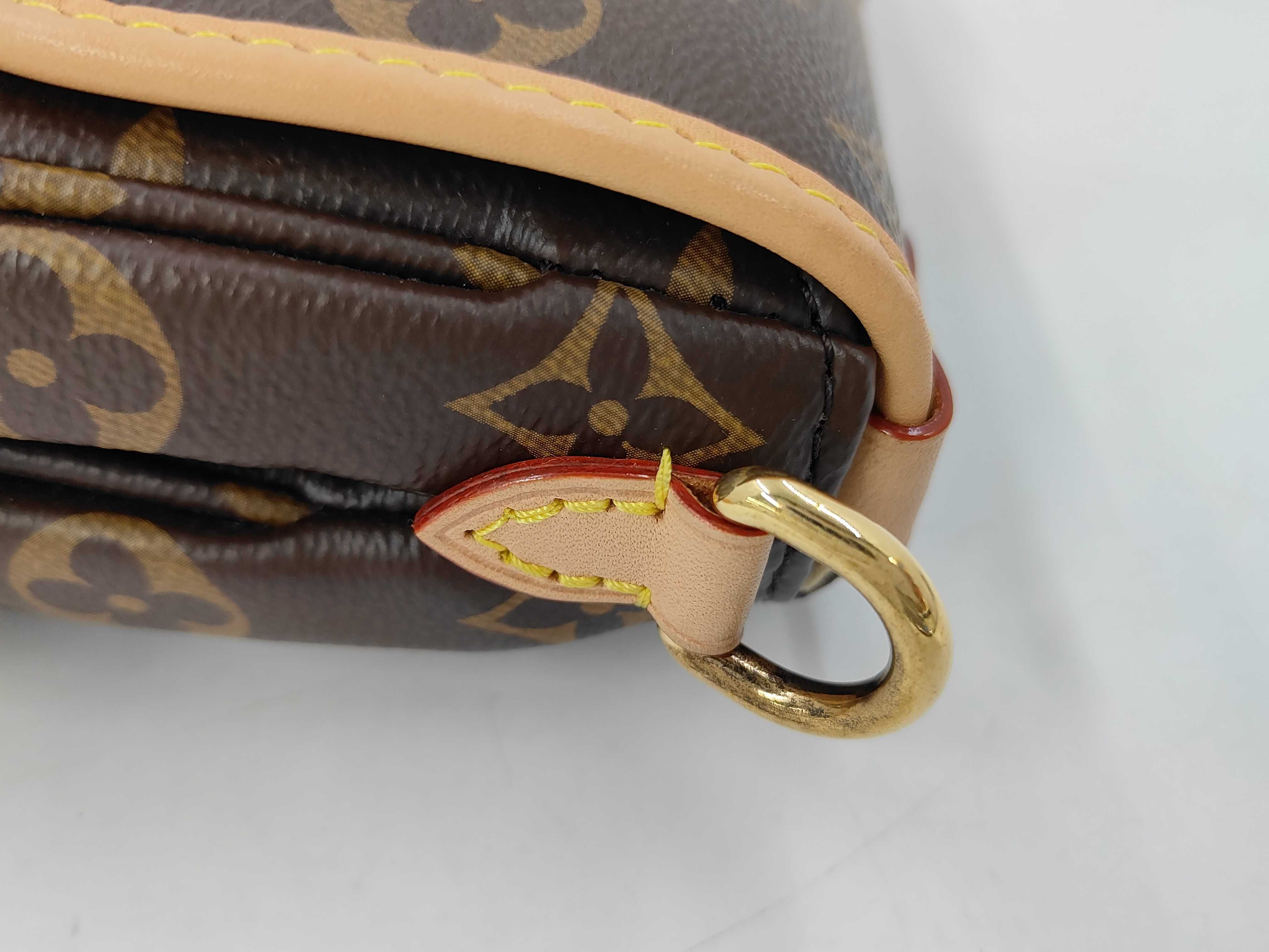 Monogram Louis Vuitton Brown Monogram Saumur BB M46740 Shoulder Bag — view 5