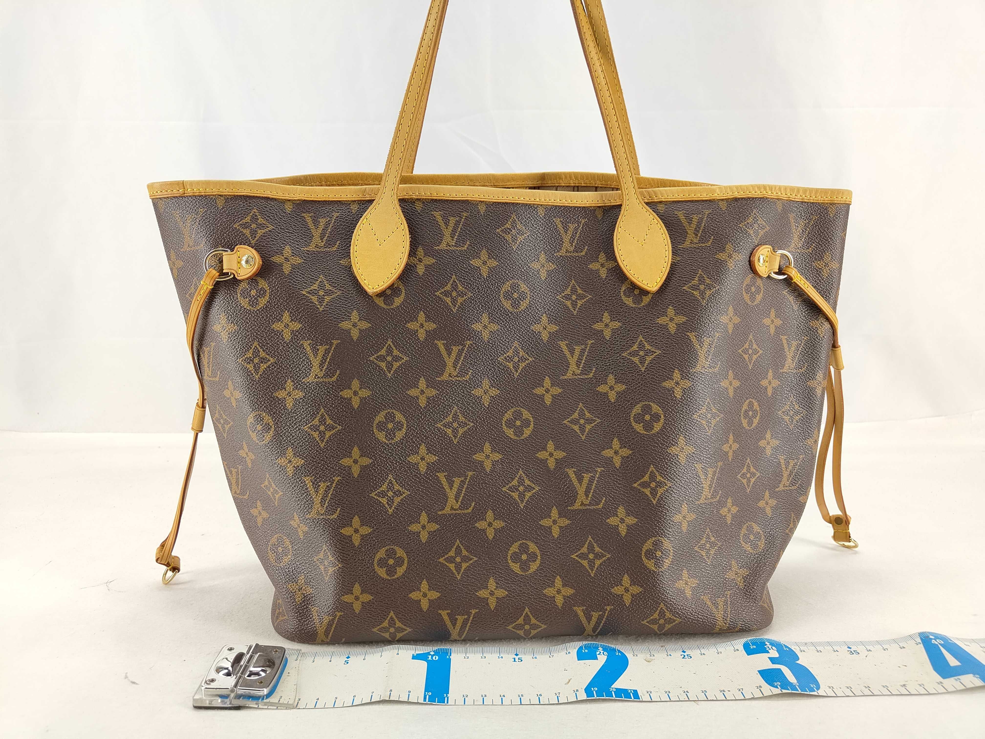 Monogram LV Neverfull MM M40156 Tote Bag — view 2
