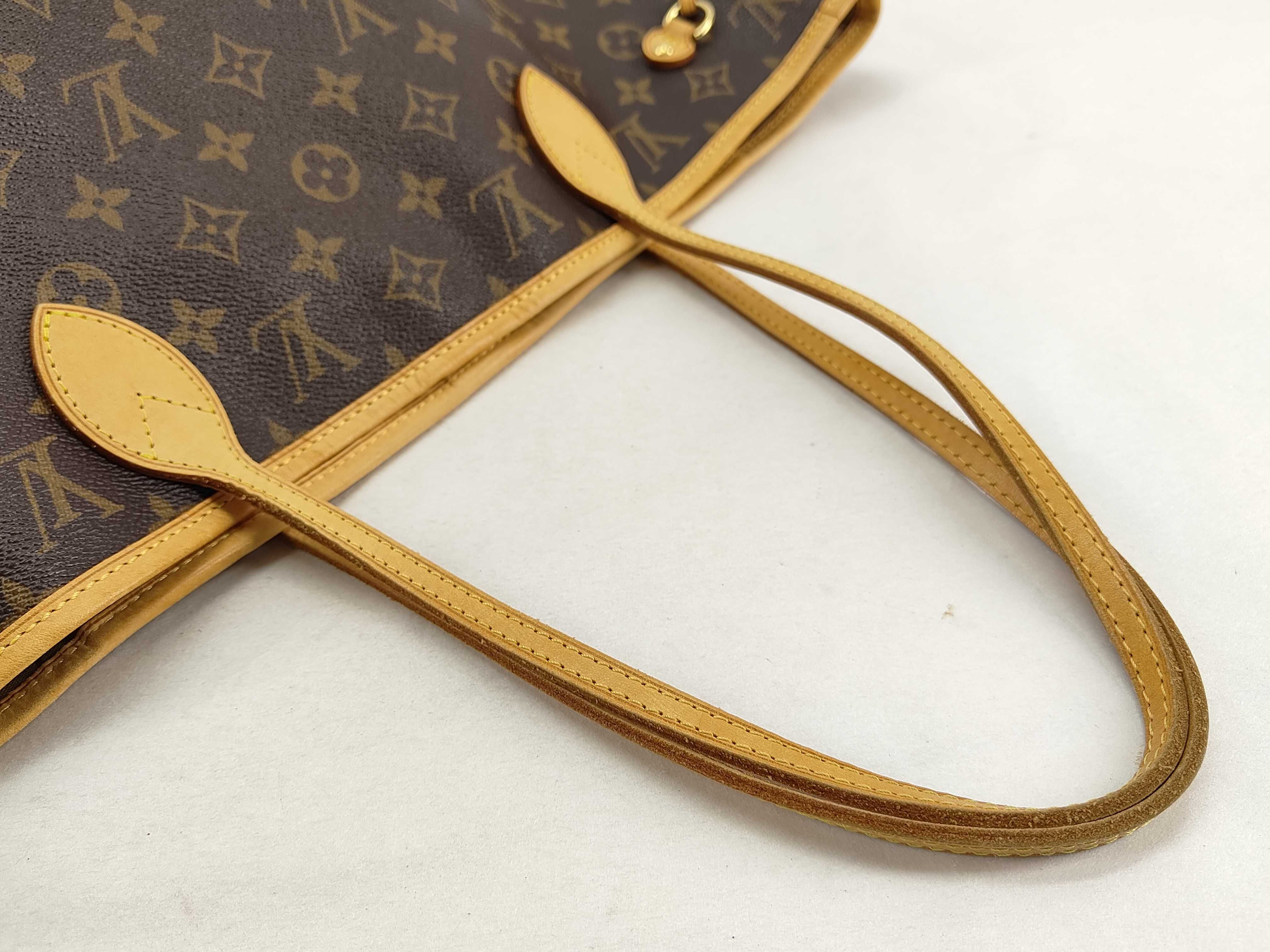 Monogram LV Neverfull MM M40156 Tote Bag — view 4