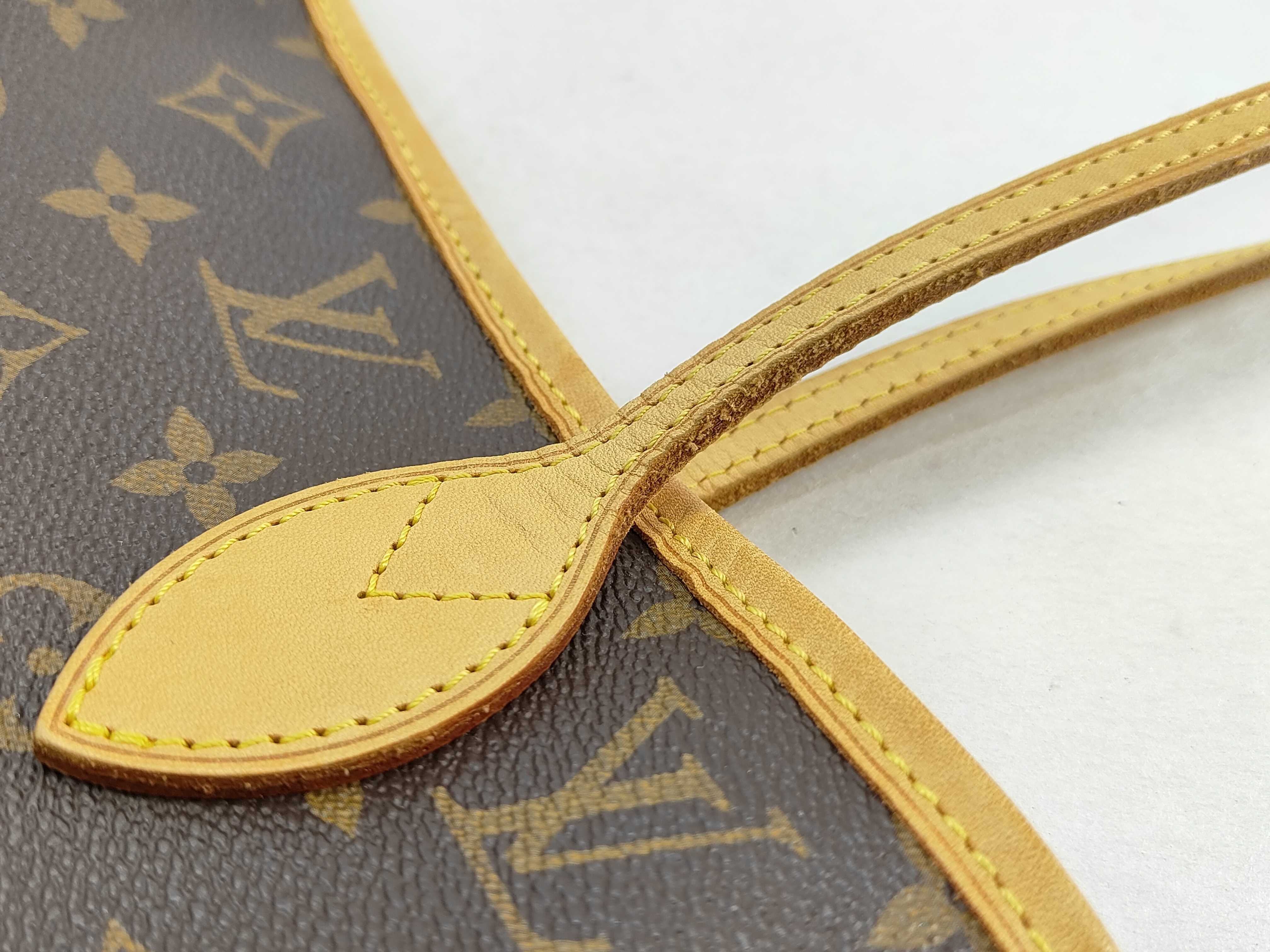 Monogram LV Neverfull MM M40156 Tote Bag — view 7