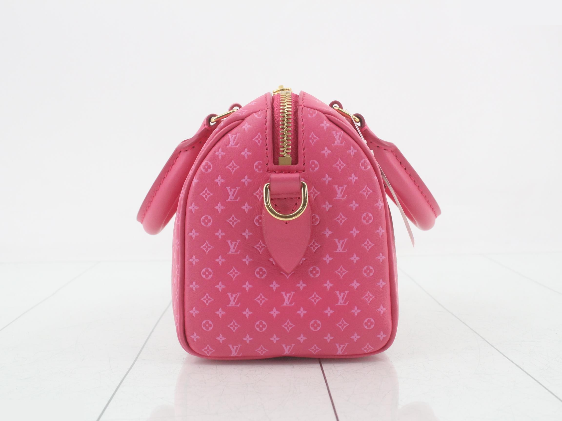 Speedy Bandoulière 20 Nanogram 2-Way Handbag — view 3